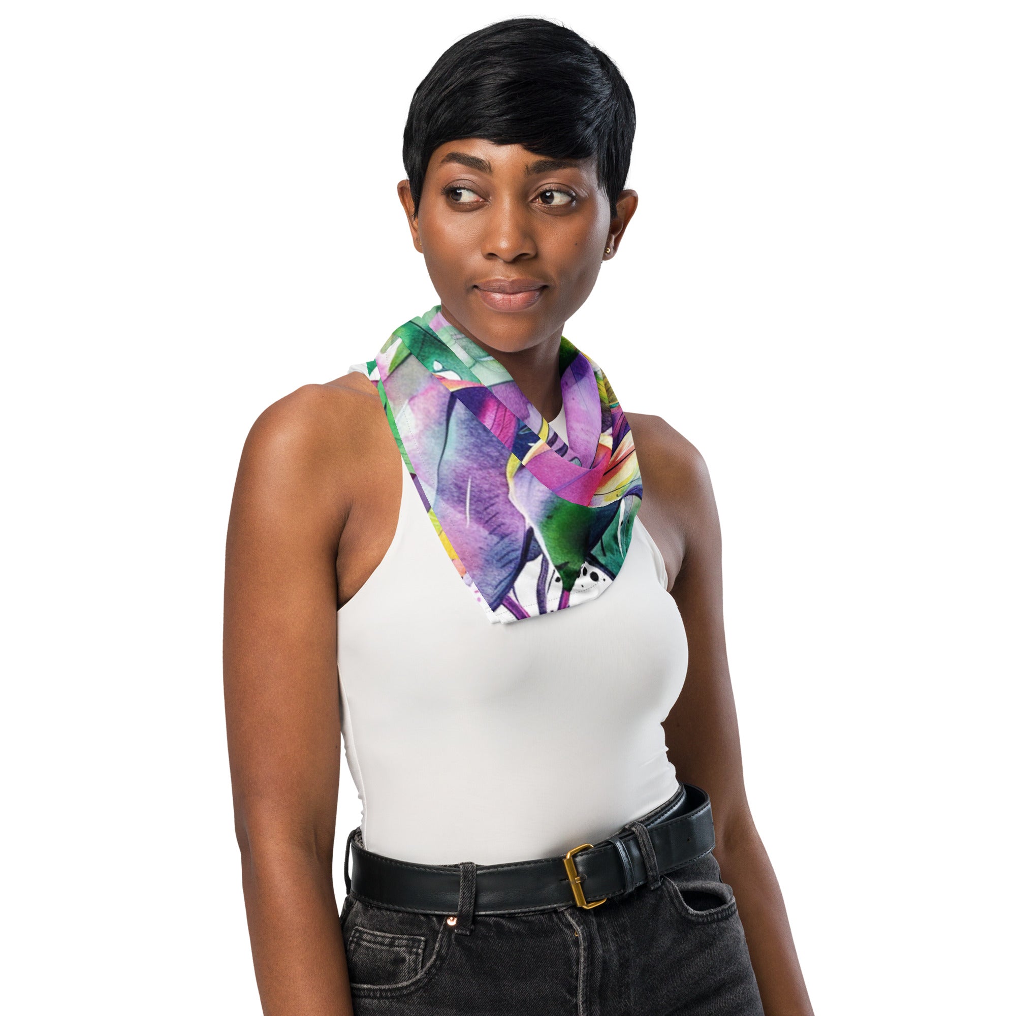 All-over print bandana