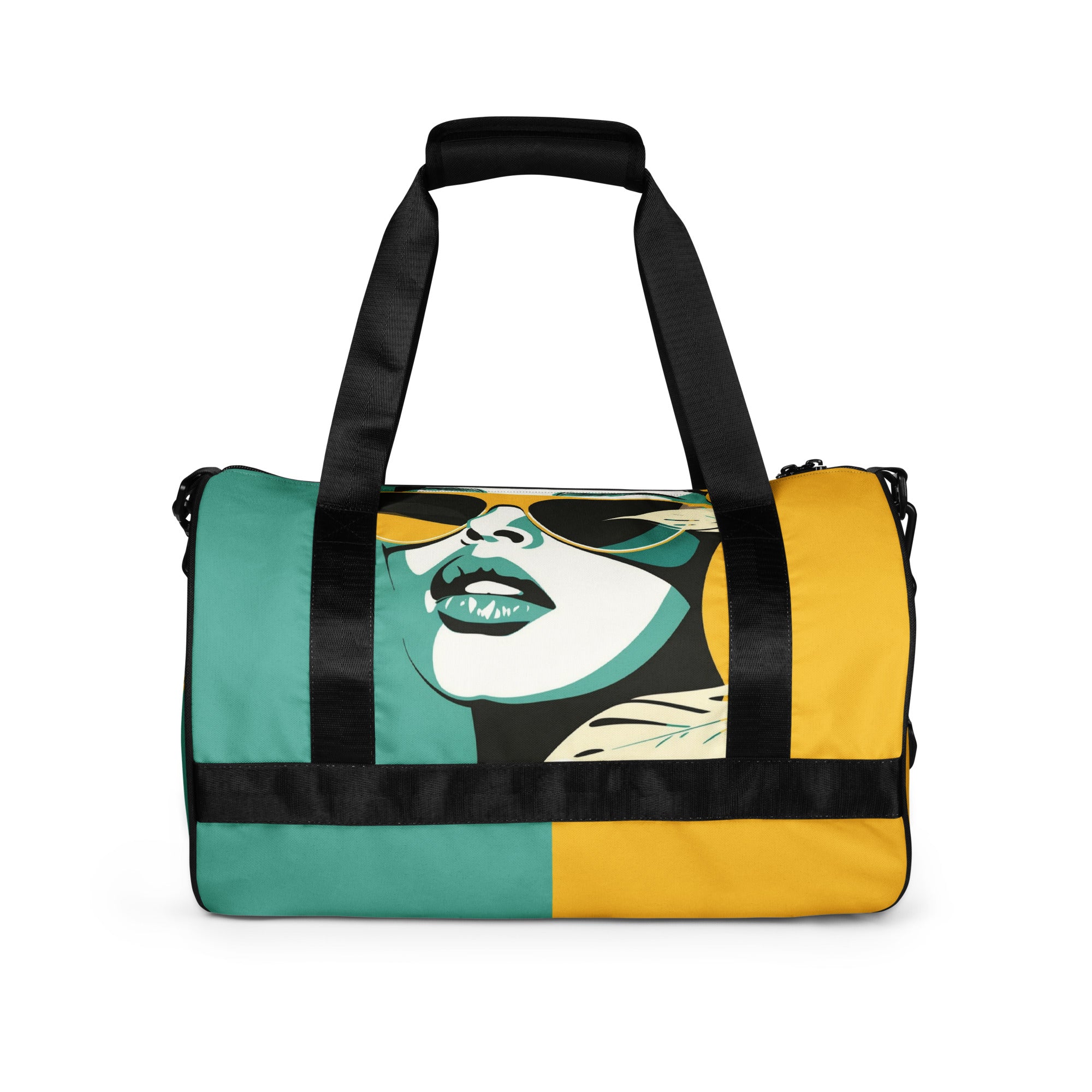 All-over print gym bag