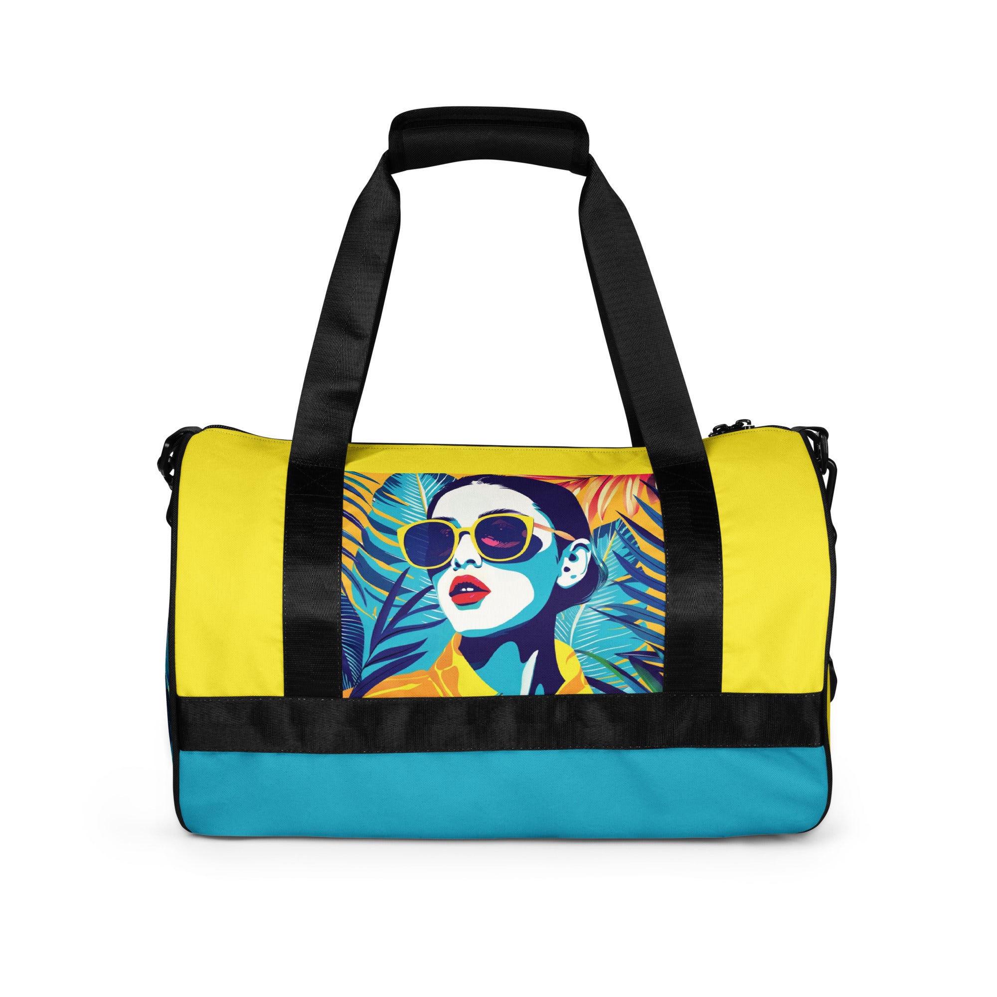 All-over print gym bag