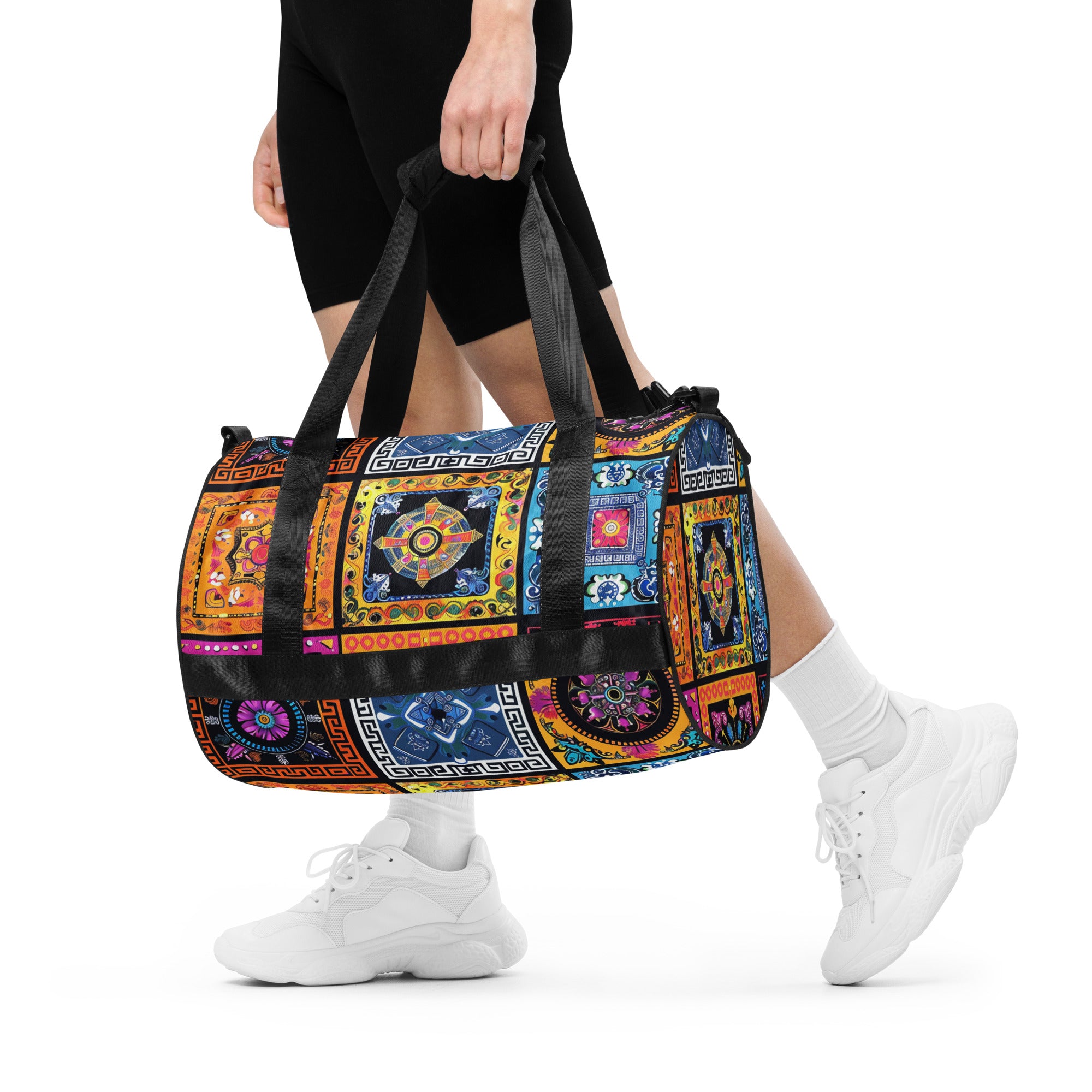 All-over print gym bag