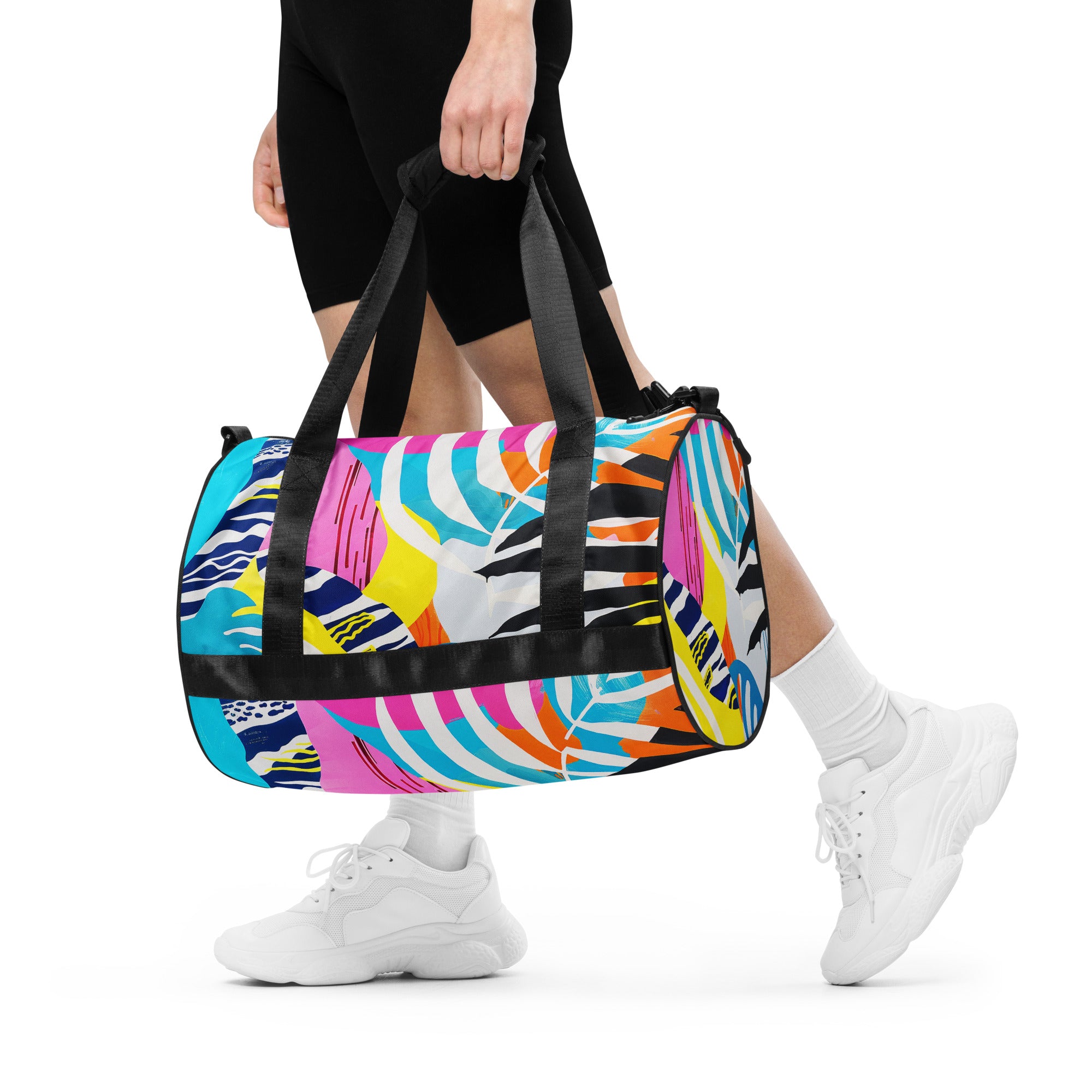 All-over print gym bag