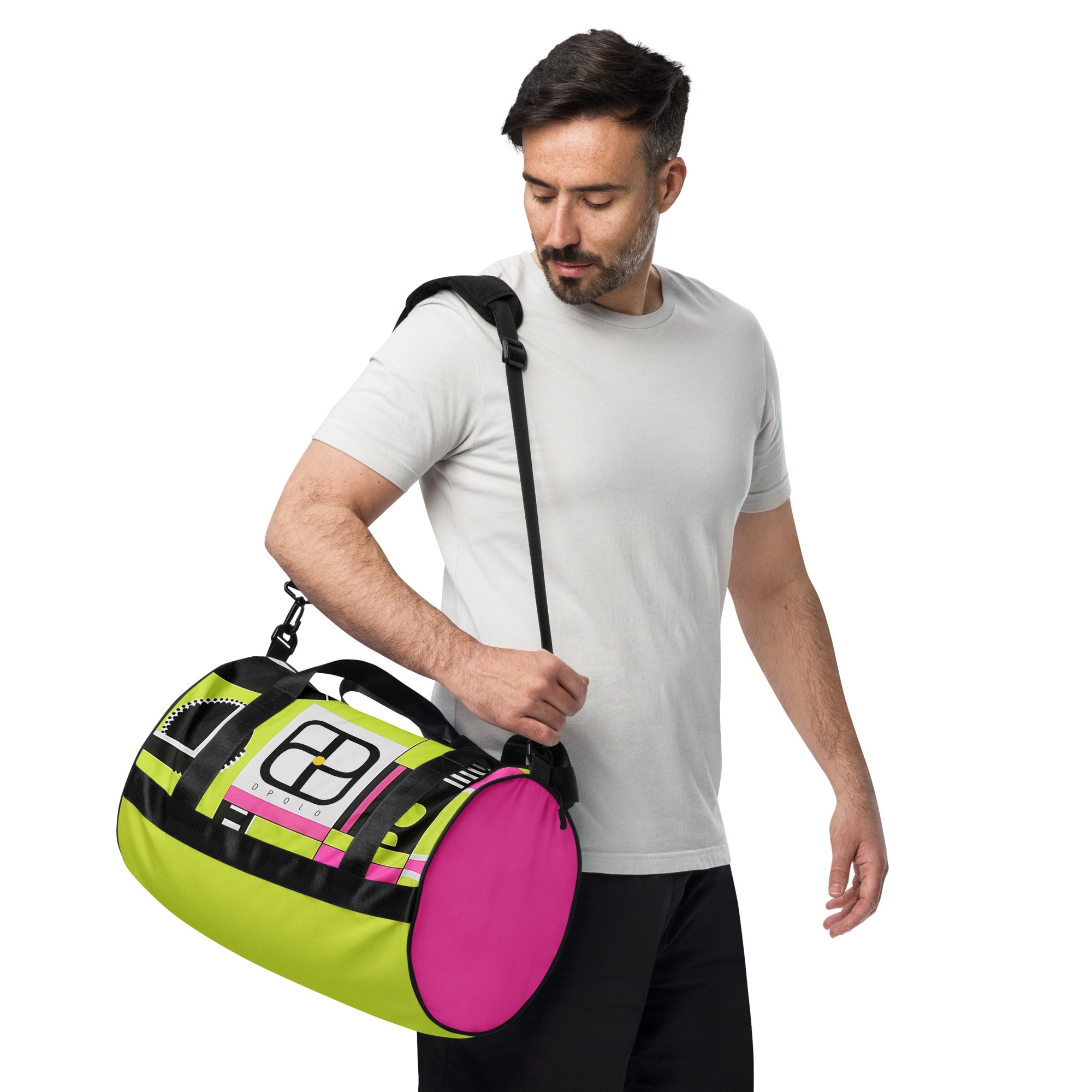 All-over print gym bag