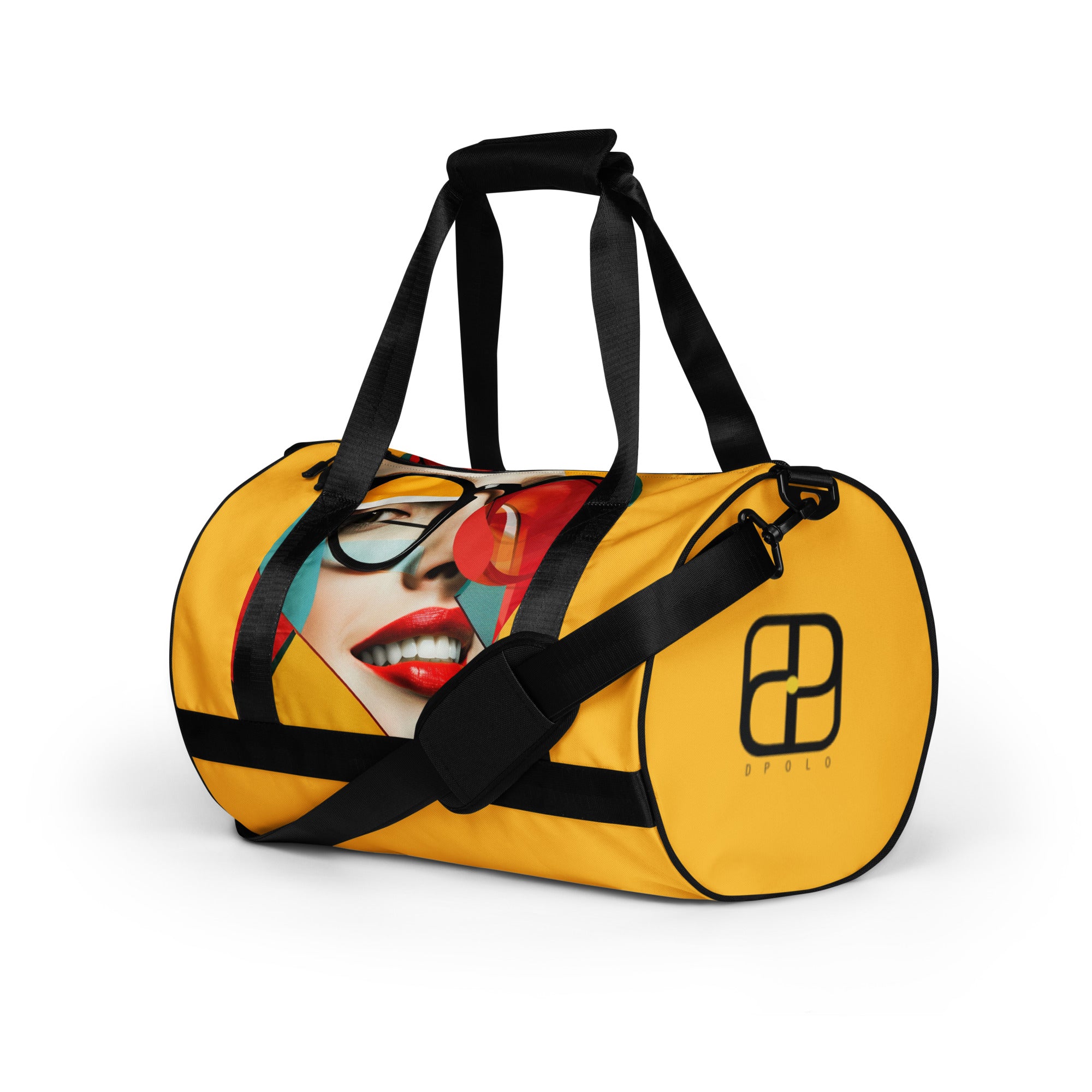 All-over print gym bag
