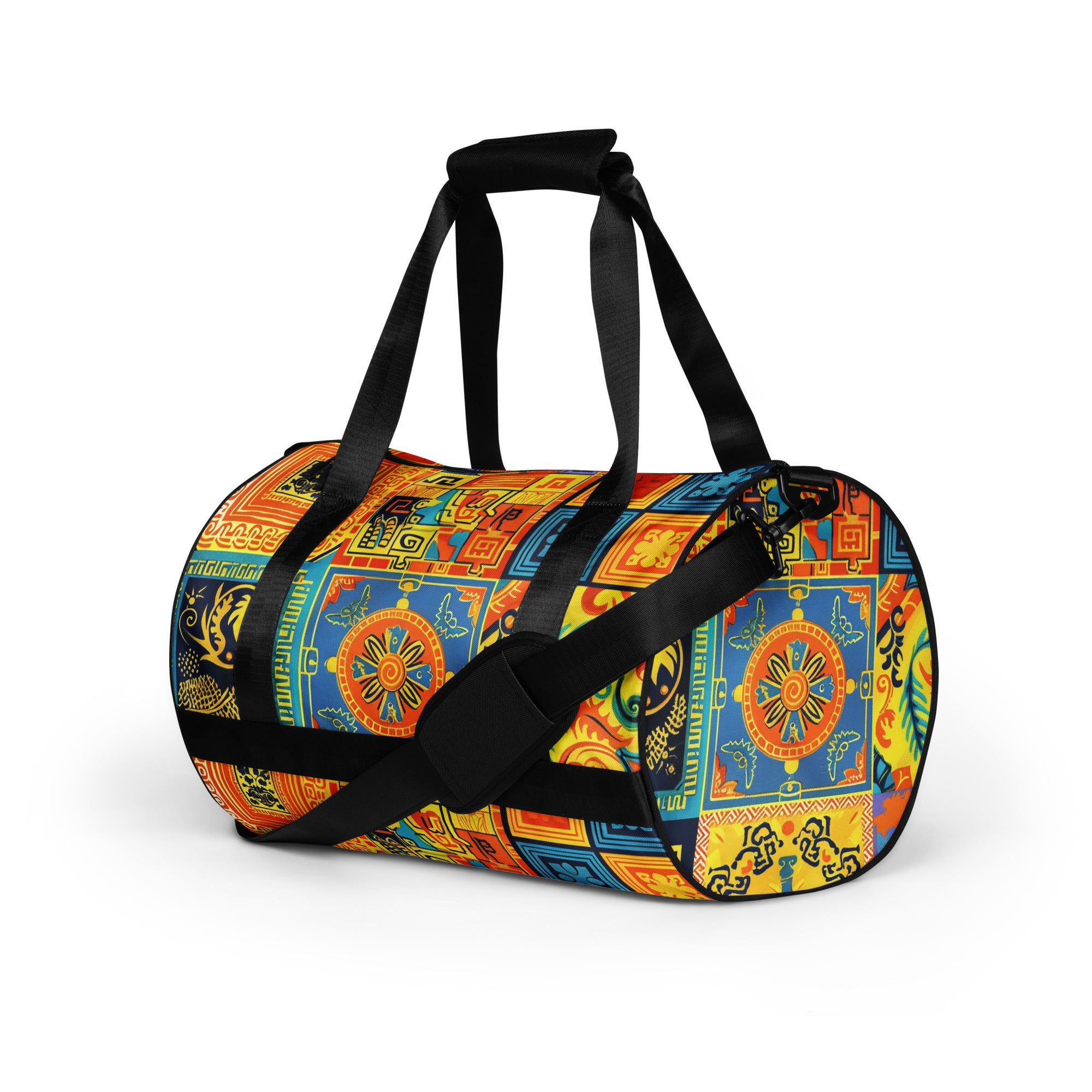 All-over print gym bag