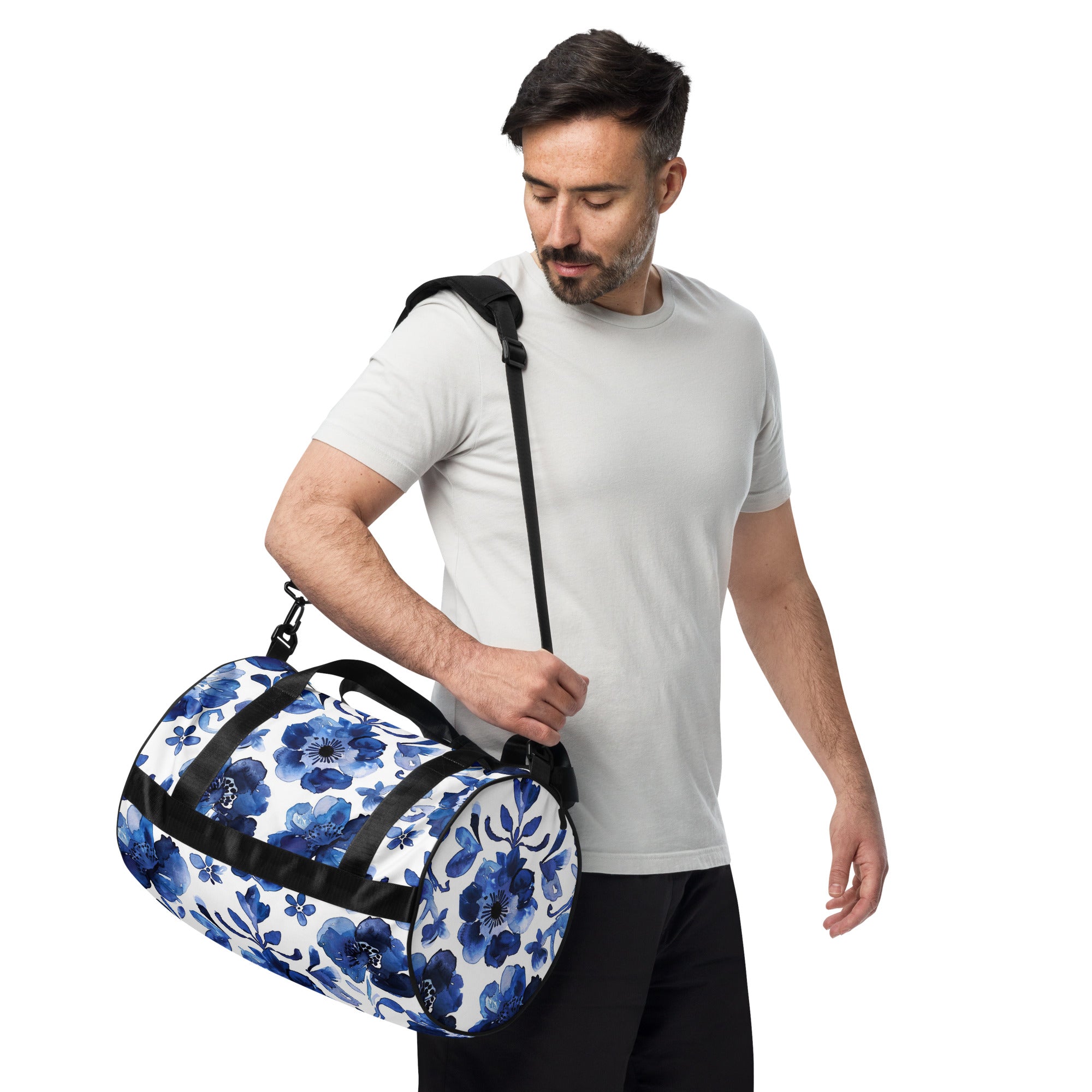 All-over print gym bag