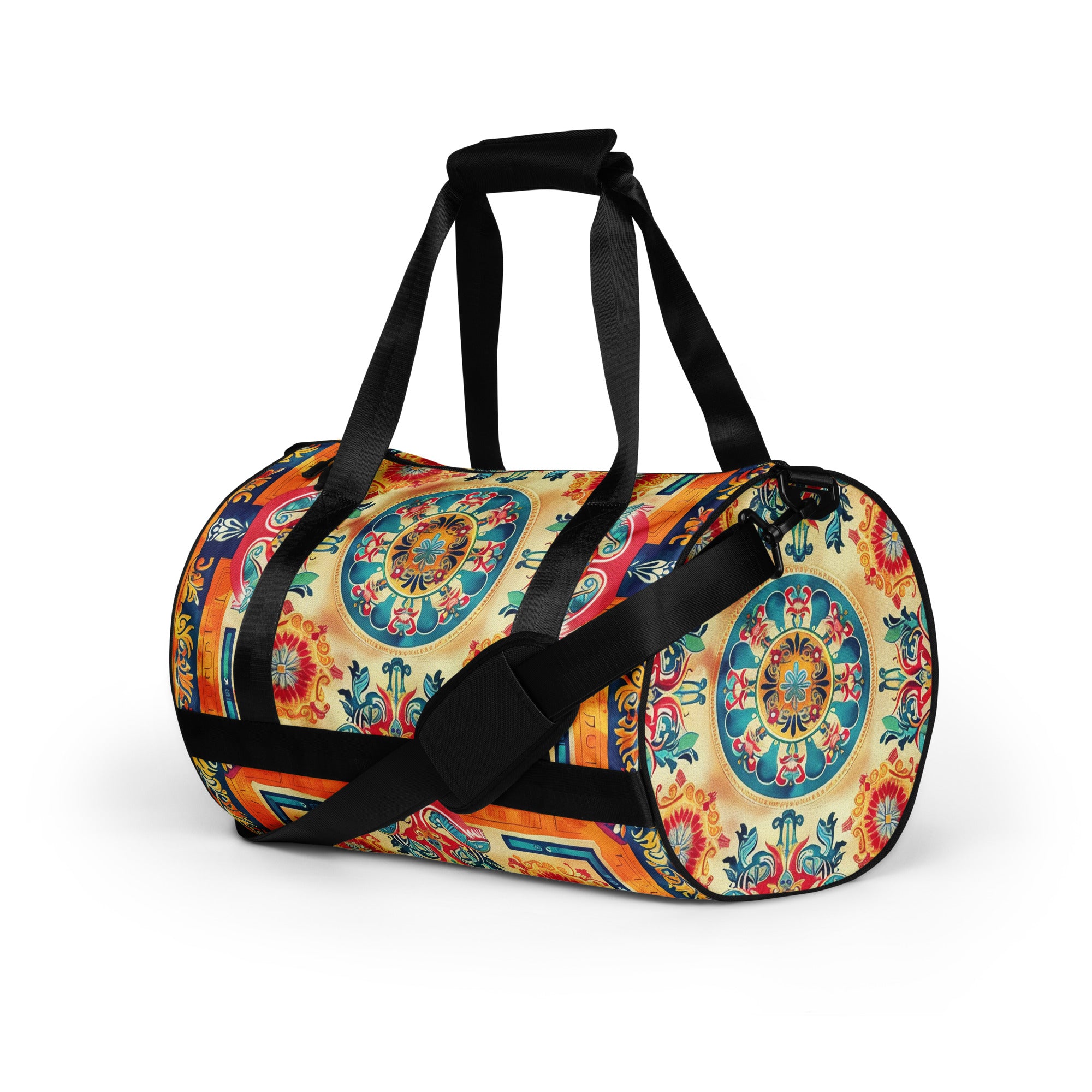 All-over print gym bag