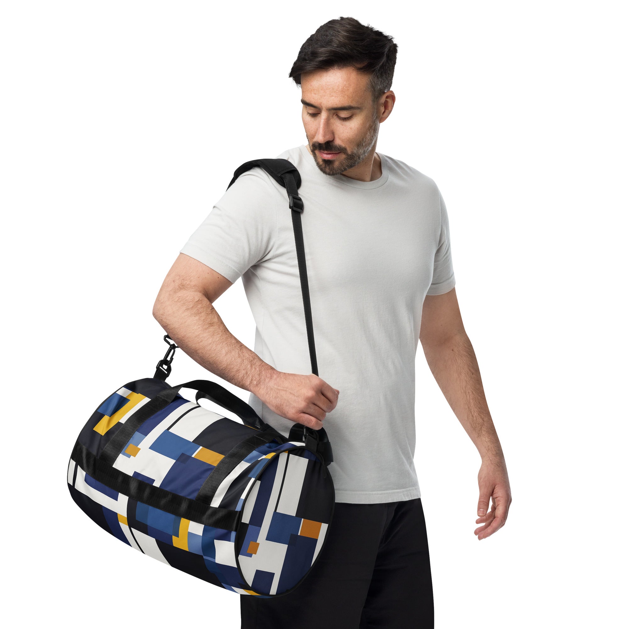 All-over print gym bag