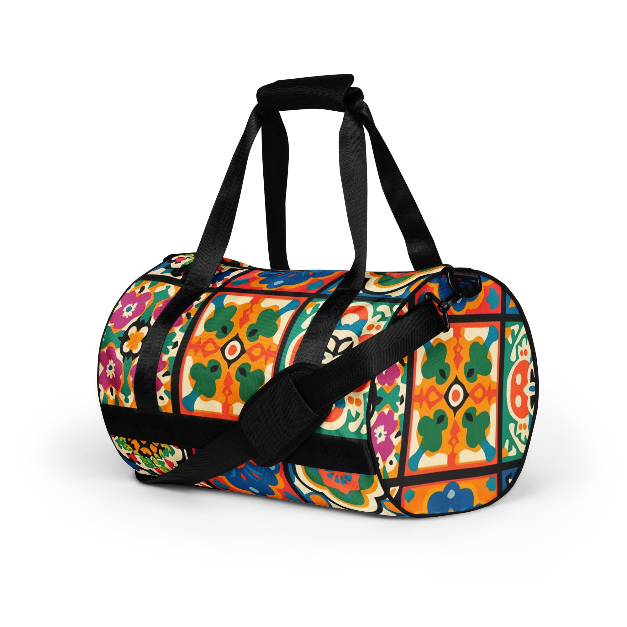 All-over print gym bag