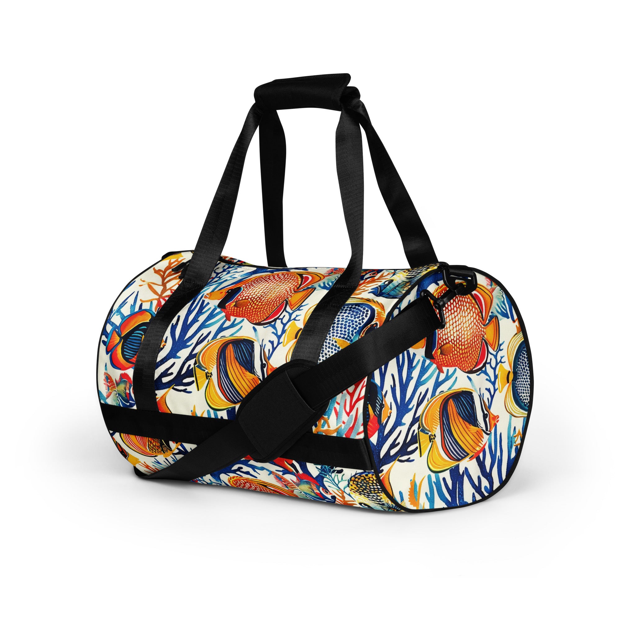 All-over print gym bag