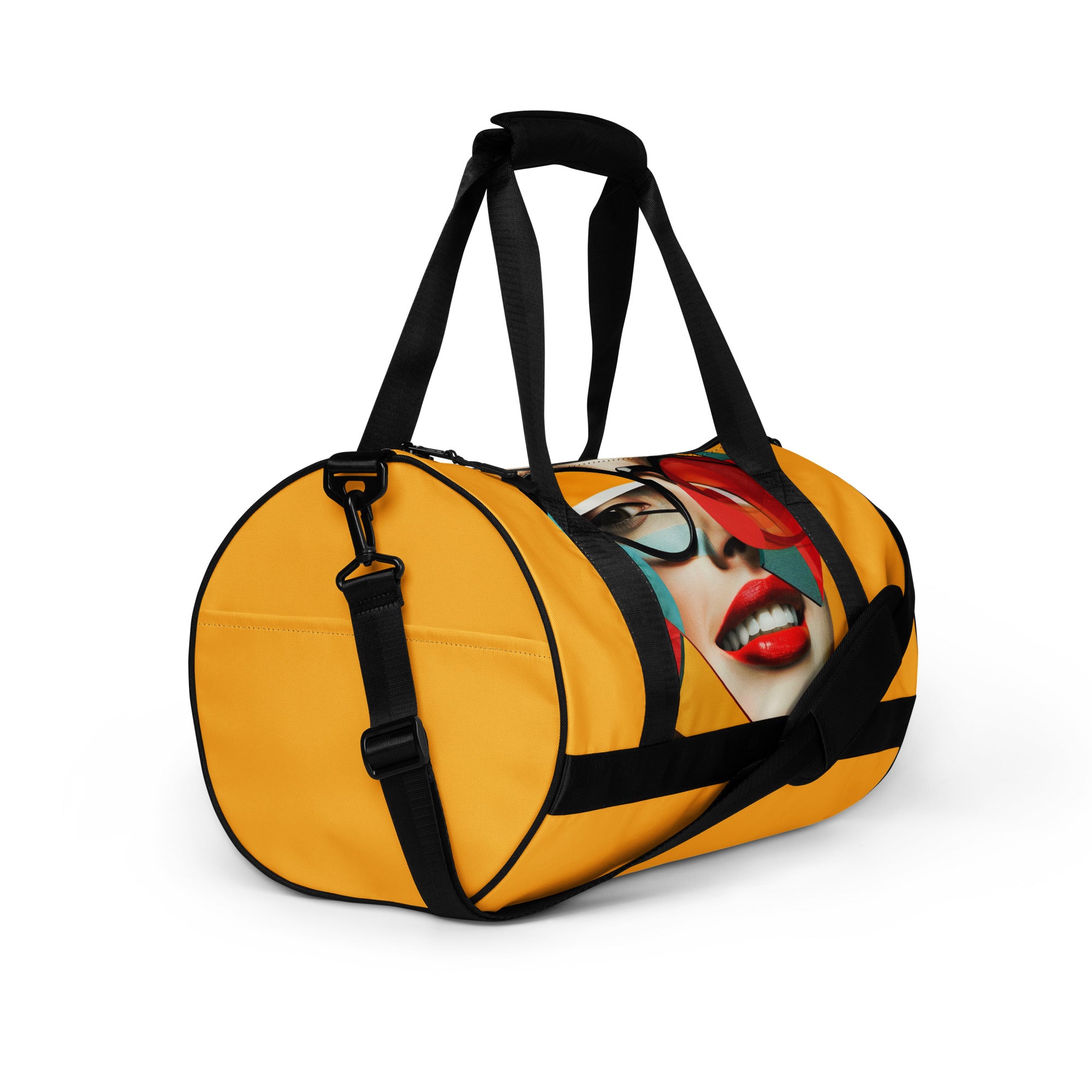 All-over print gym bag