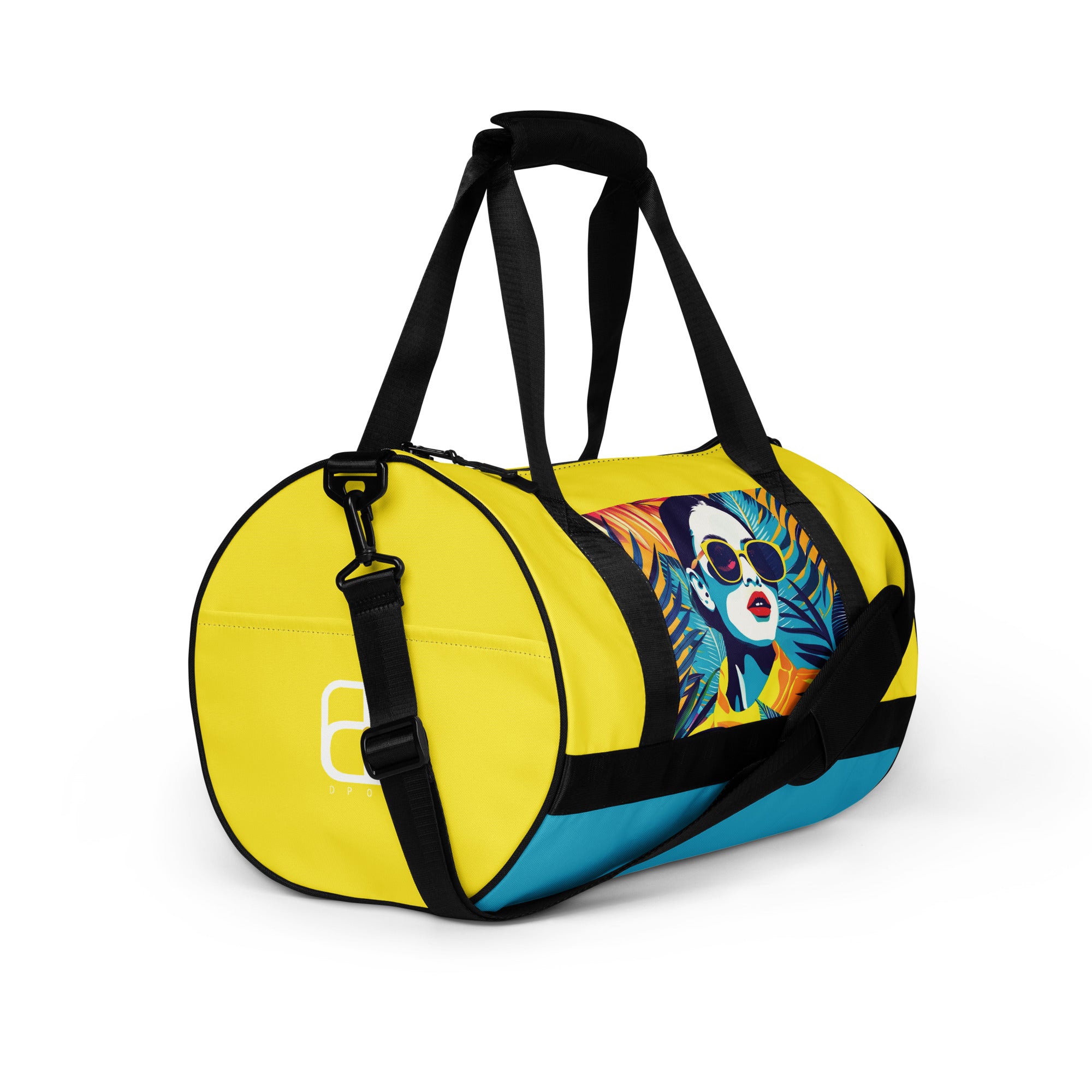 All-over print gym bag