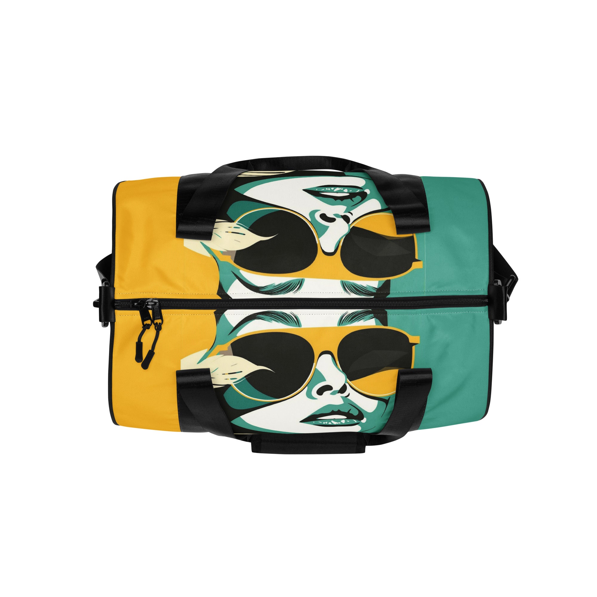All-over print gym bag