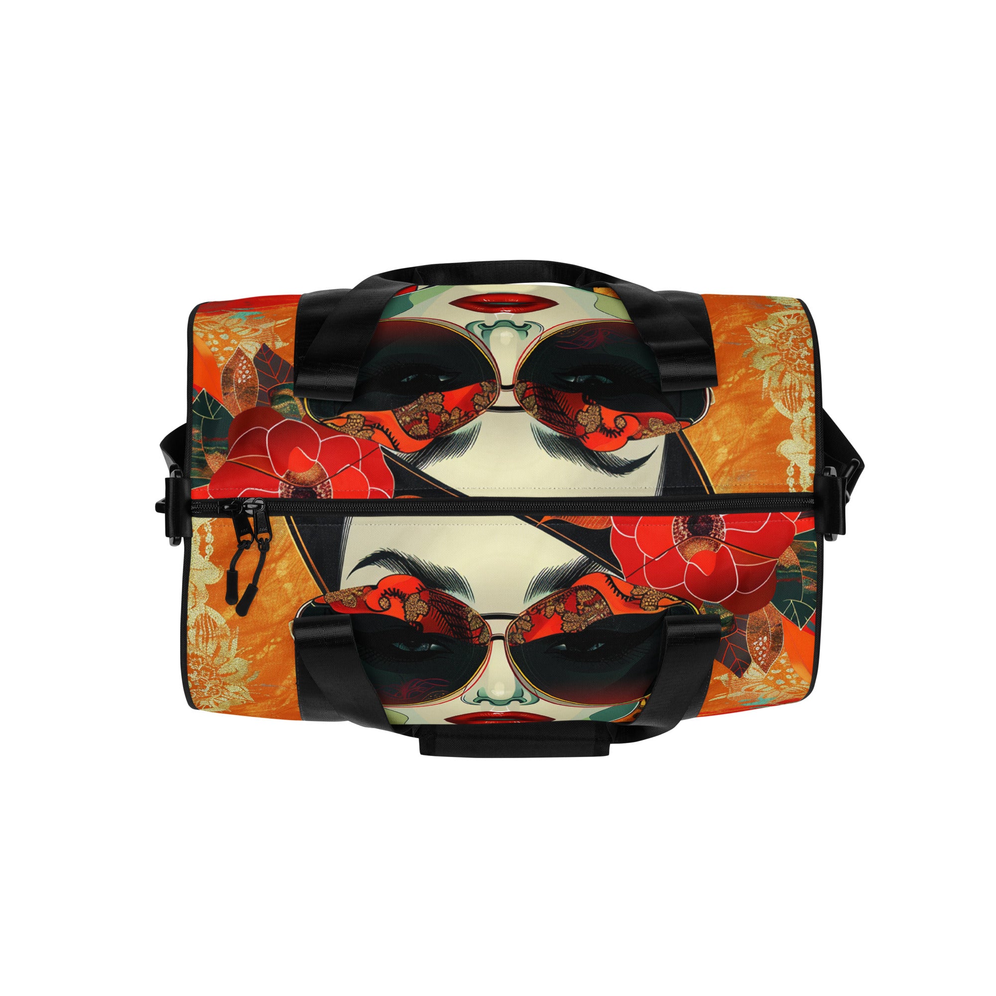 All-over print gym bag