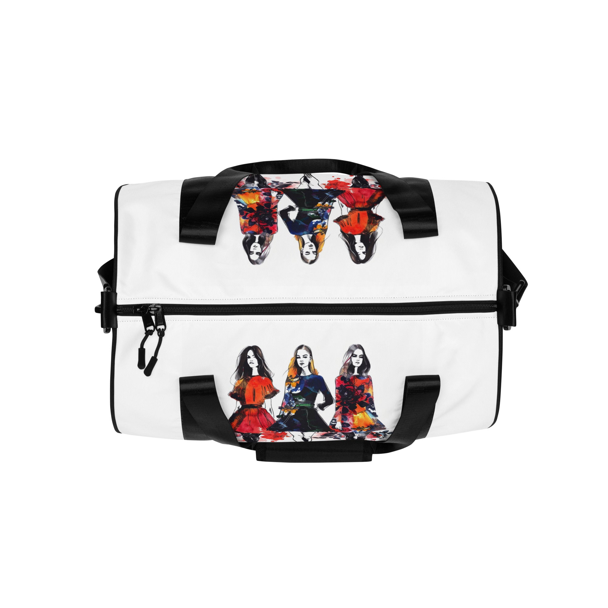 All-over print gym bag