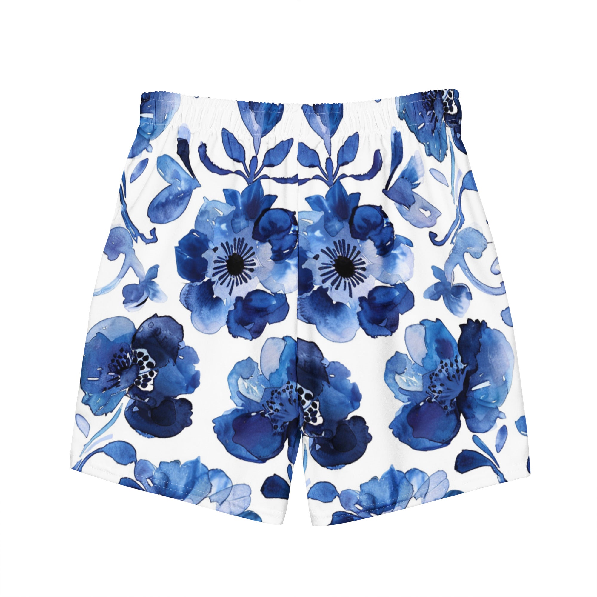 All-Over Print Recycled Swim Trunks