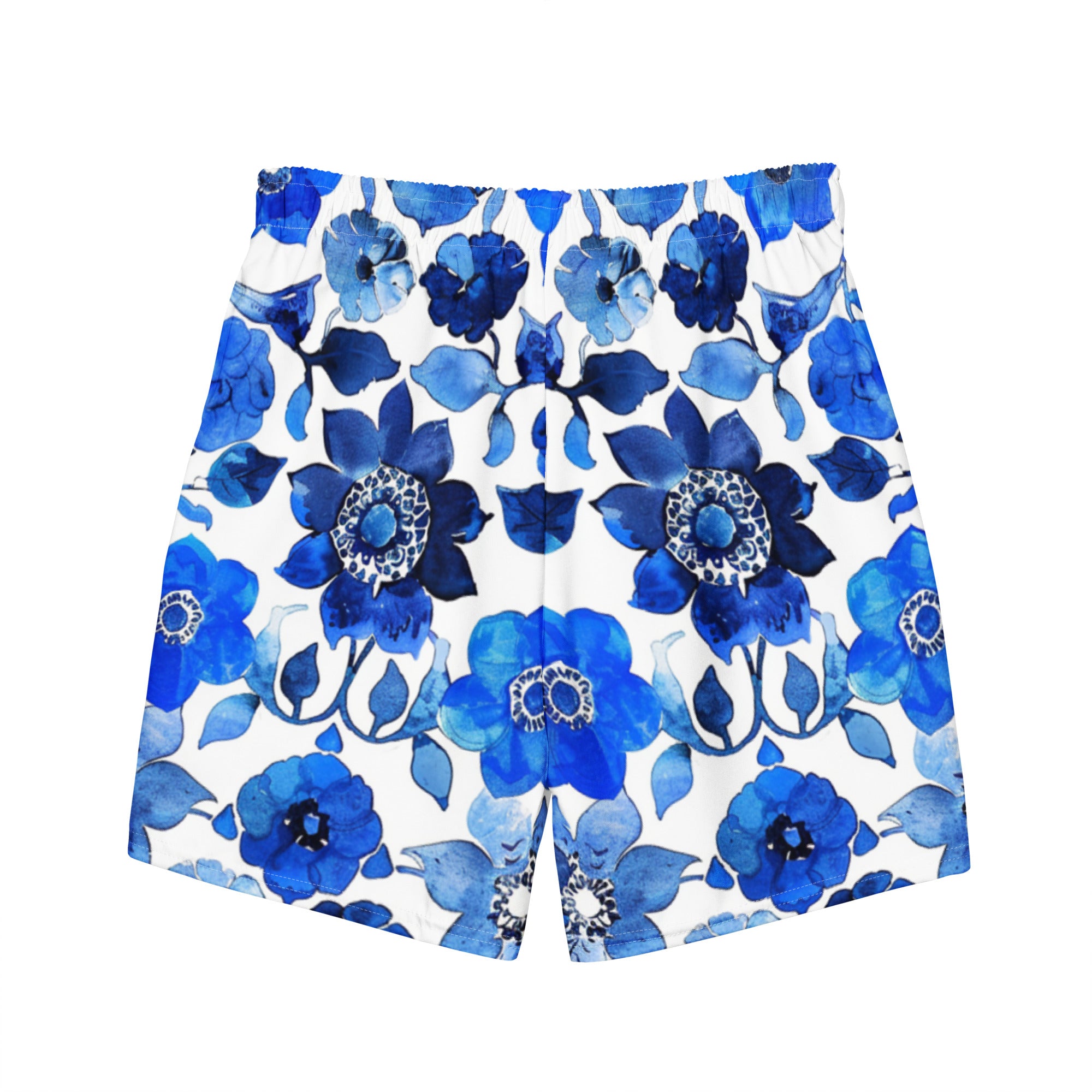 All-Over Print Recycled Swim Trunks