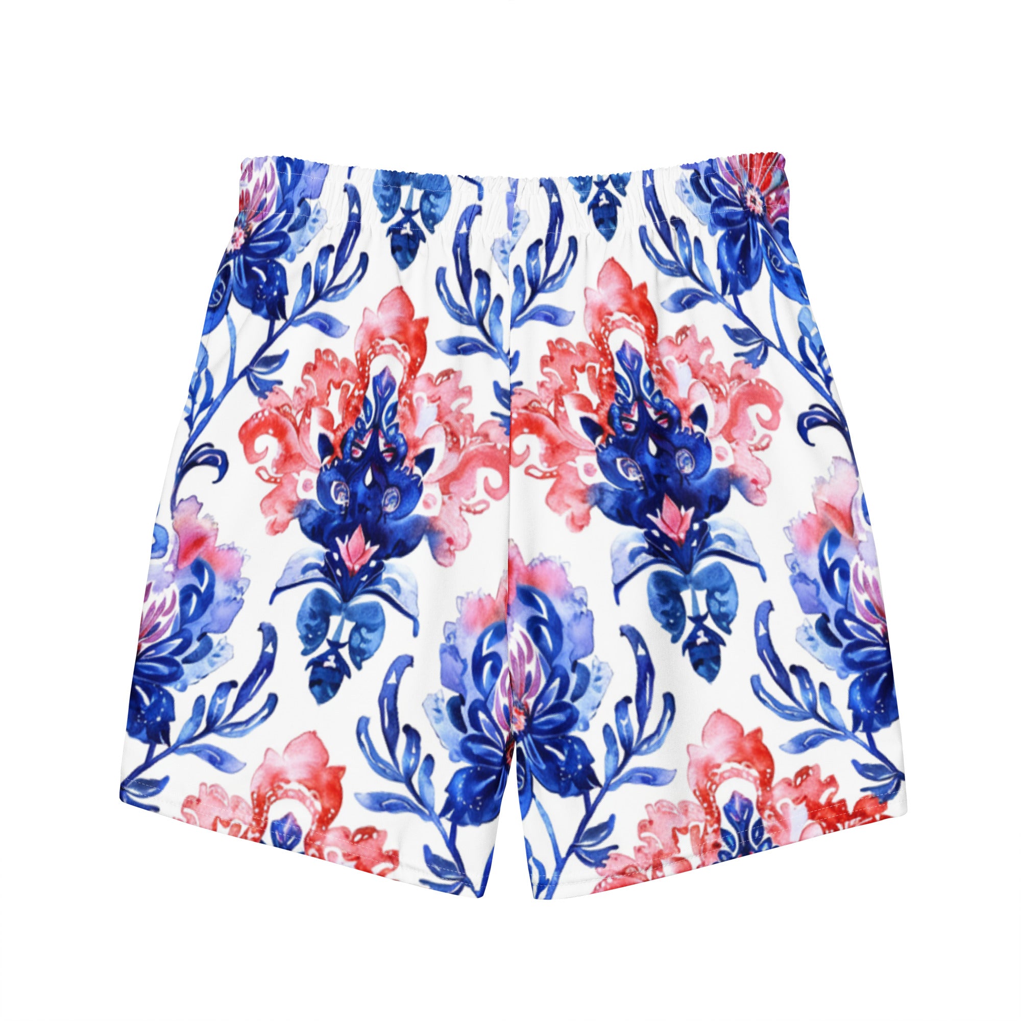 All-Over Print Recycled Swim Trunks