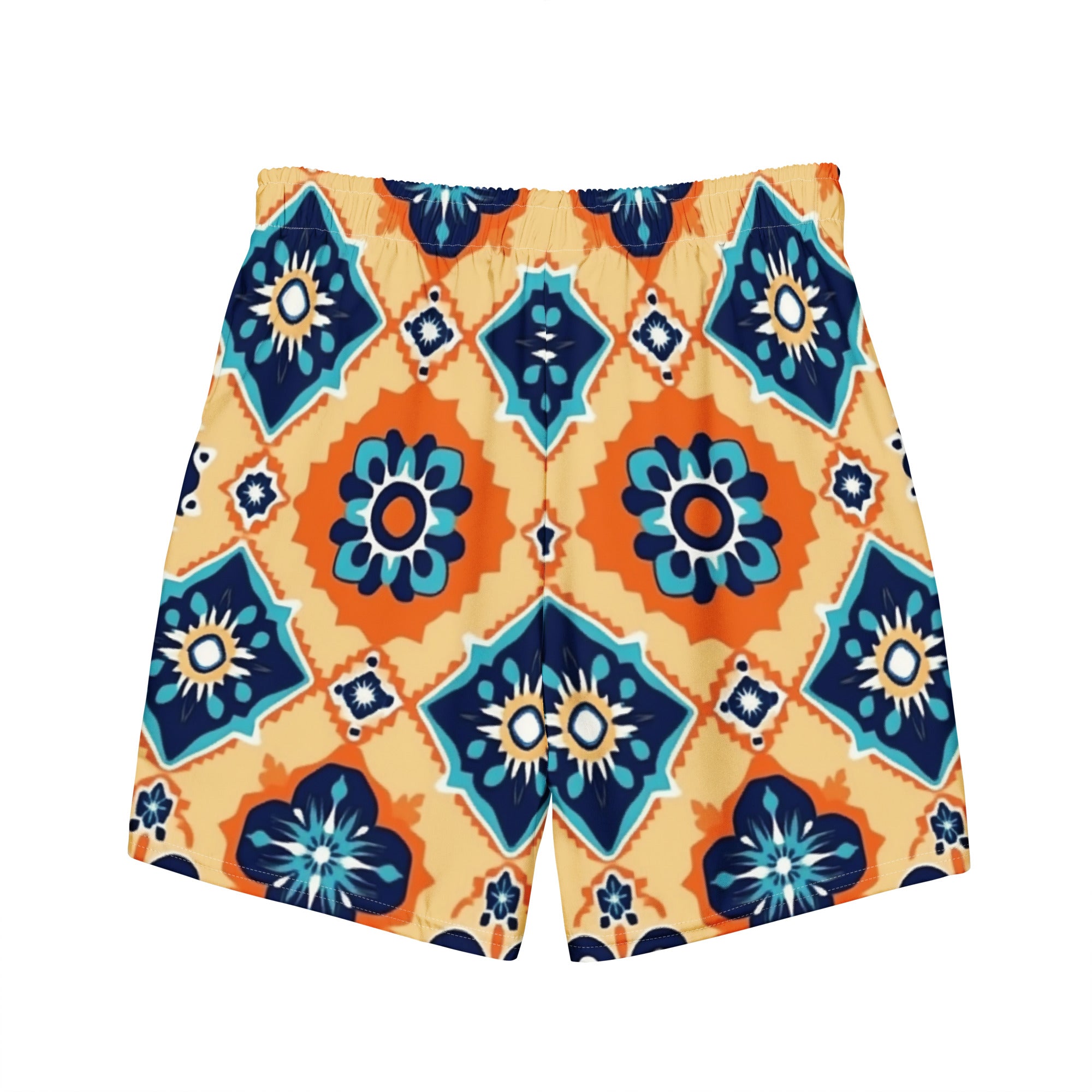 All-Over Print Recycled Swim Trunks