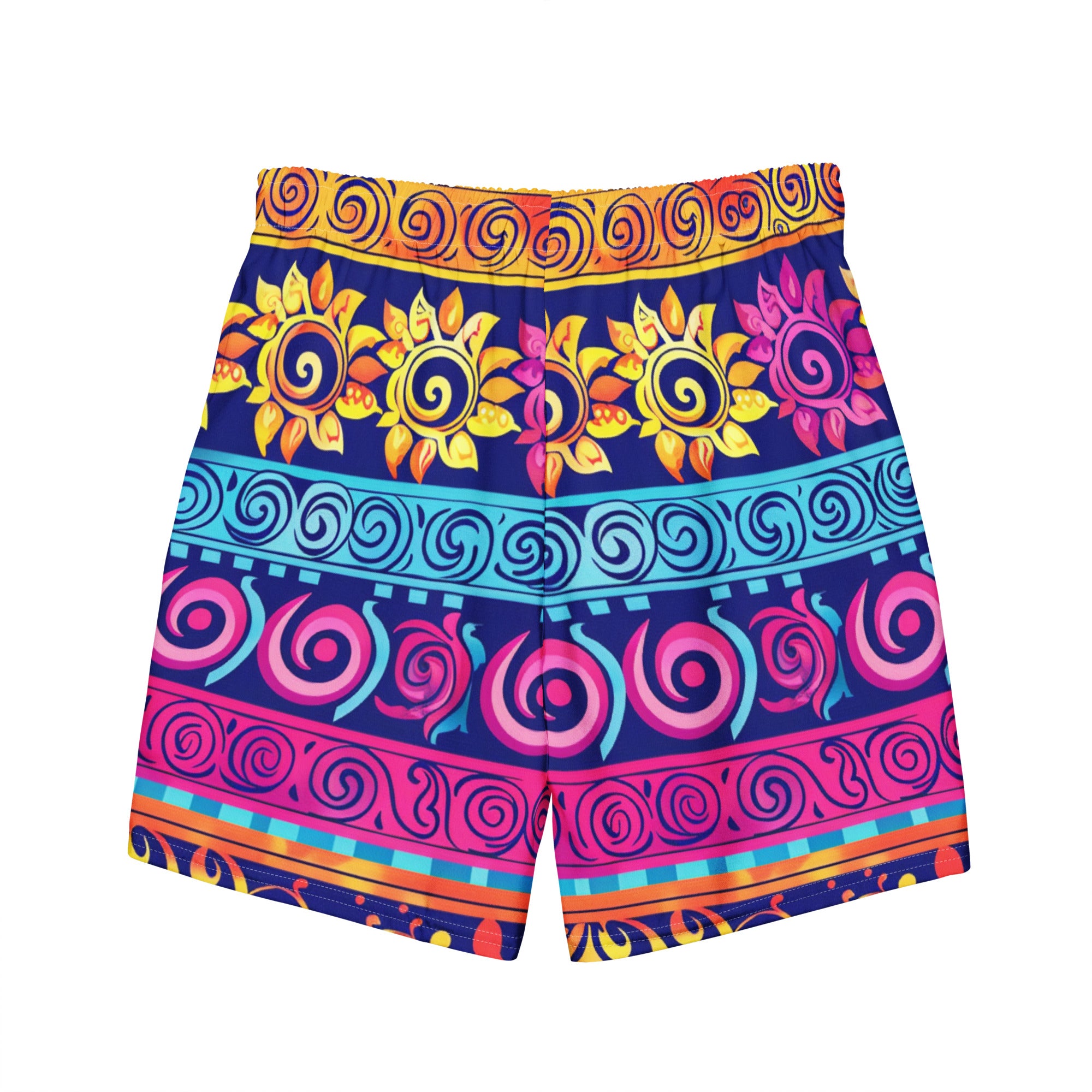 All-Over Print Recycled Swim Trunks
