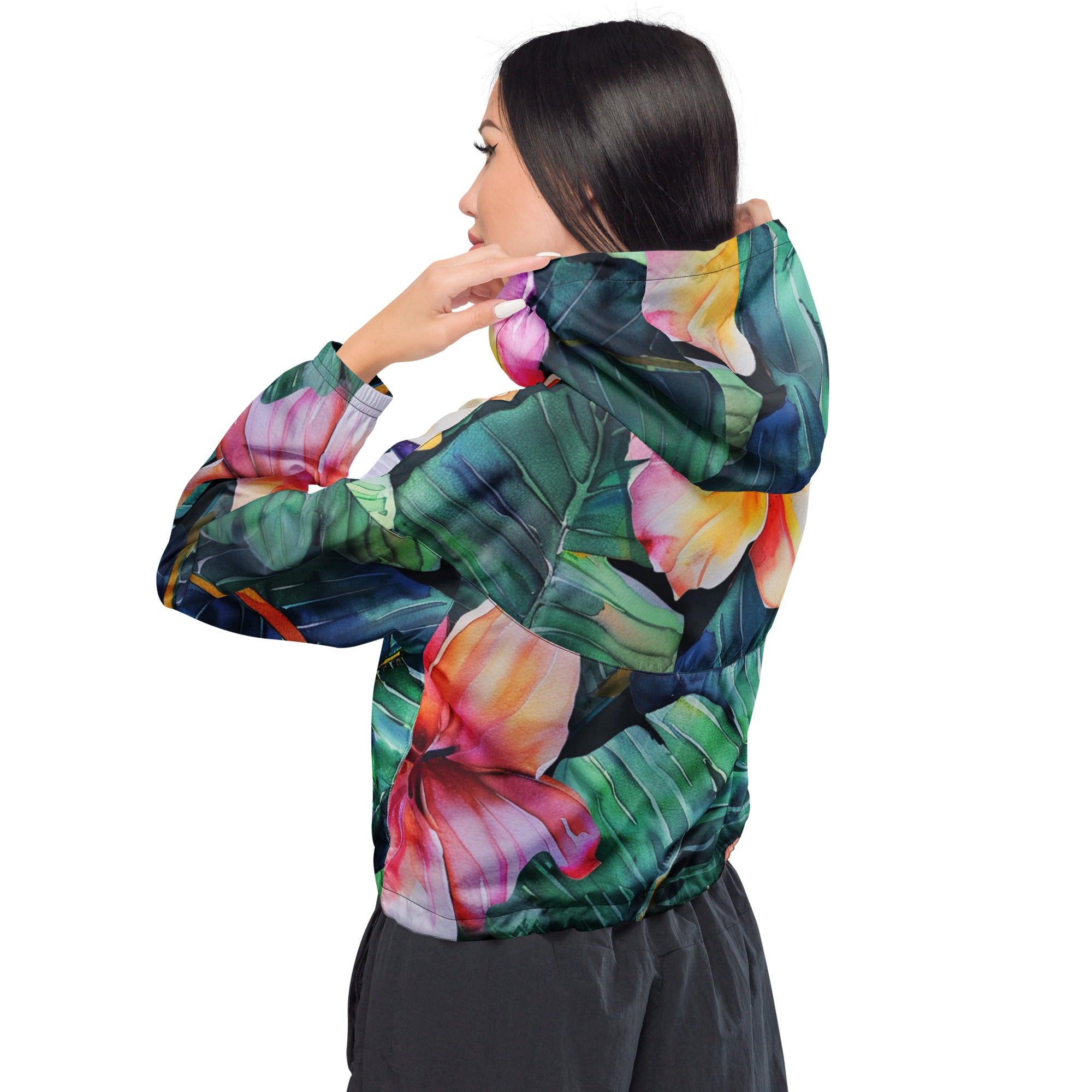 Women’s cropped windbreaker