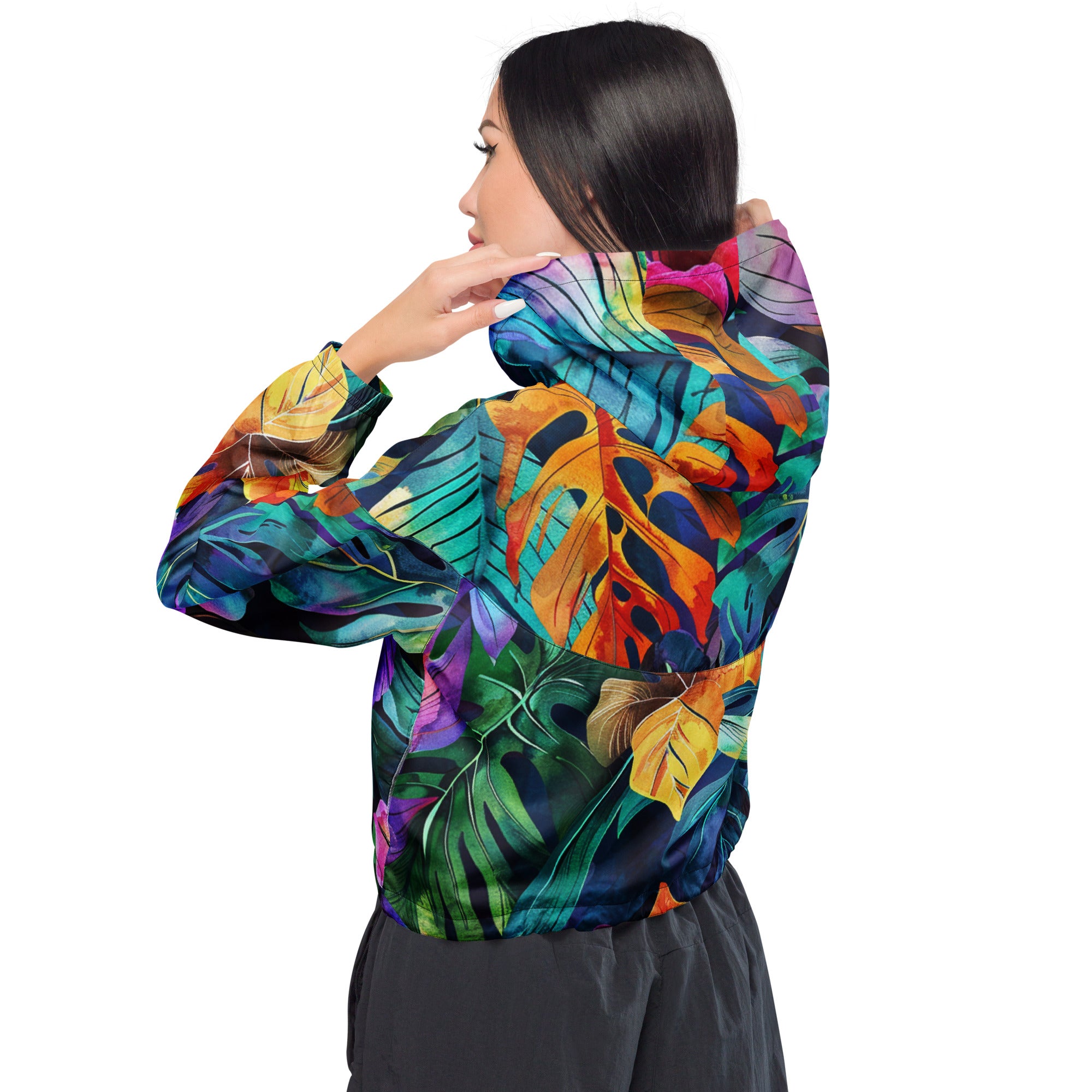 Women’s cropped windbreaker