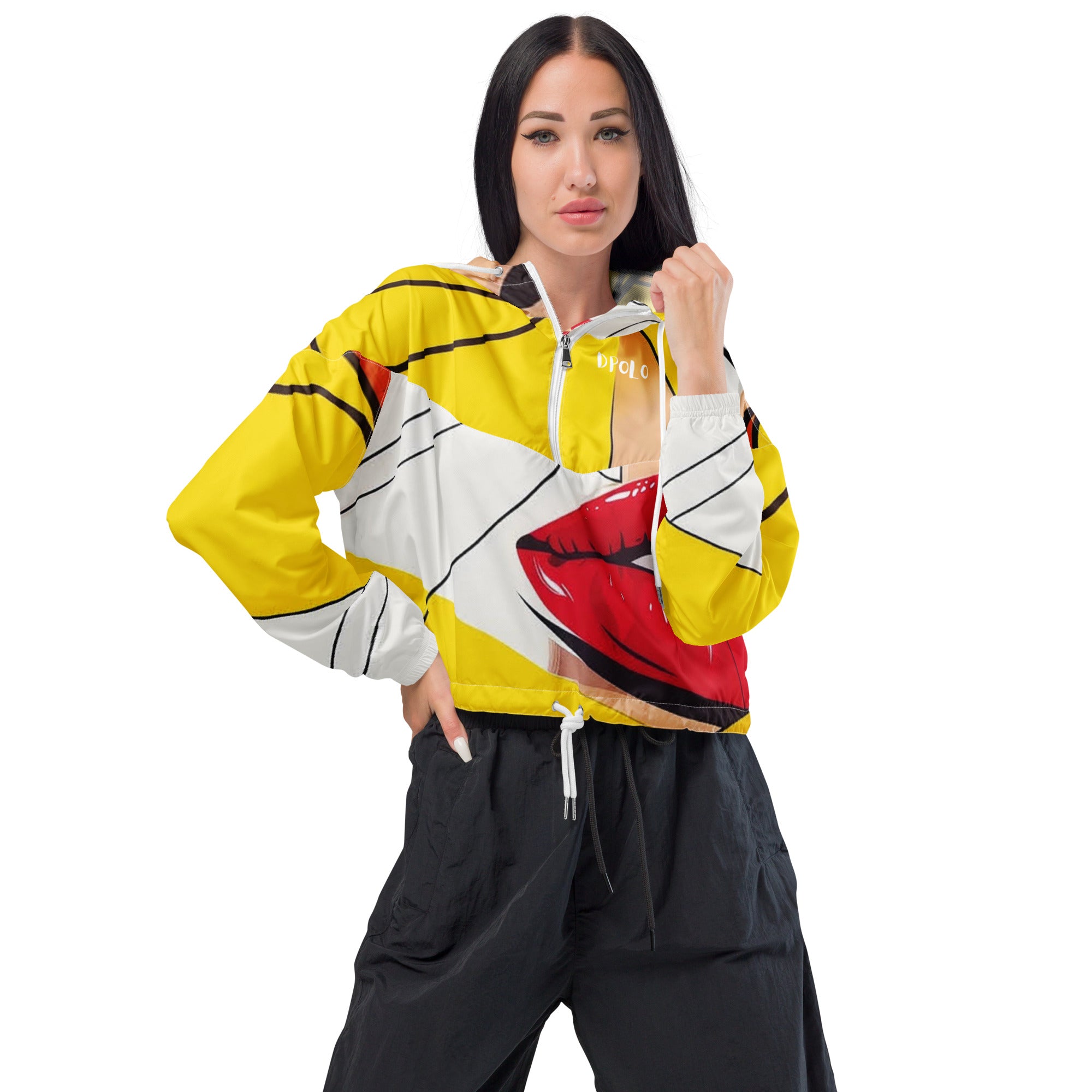 Women’s cropped windbreaker