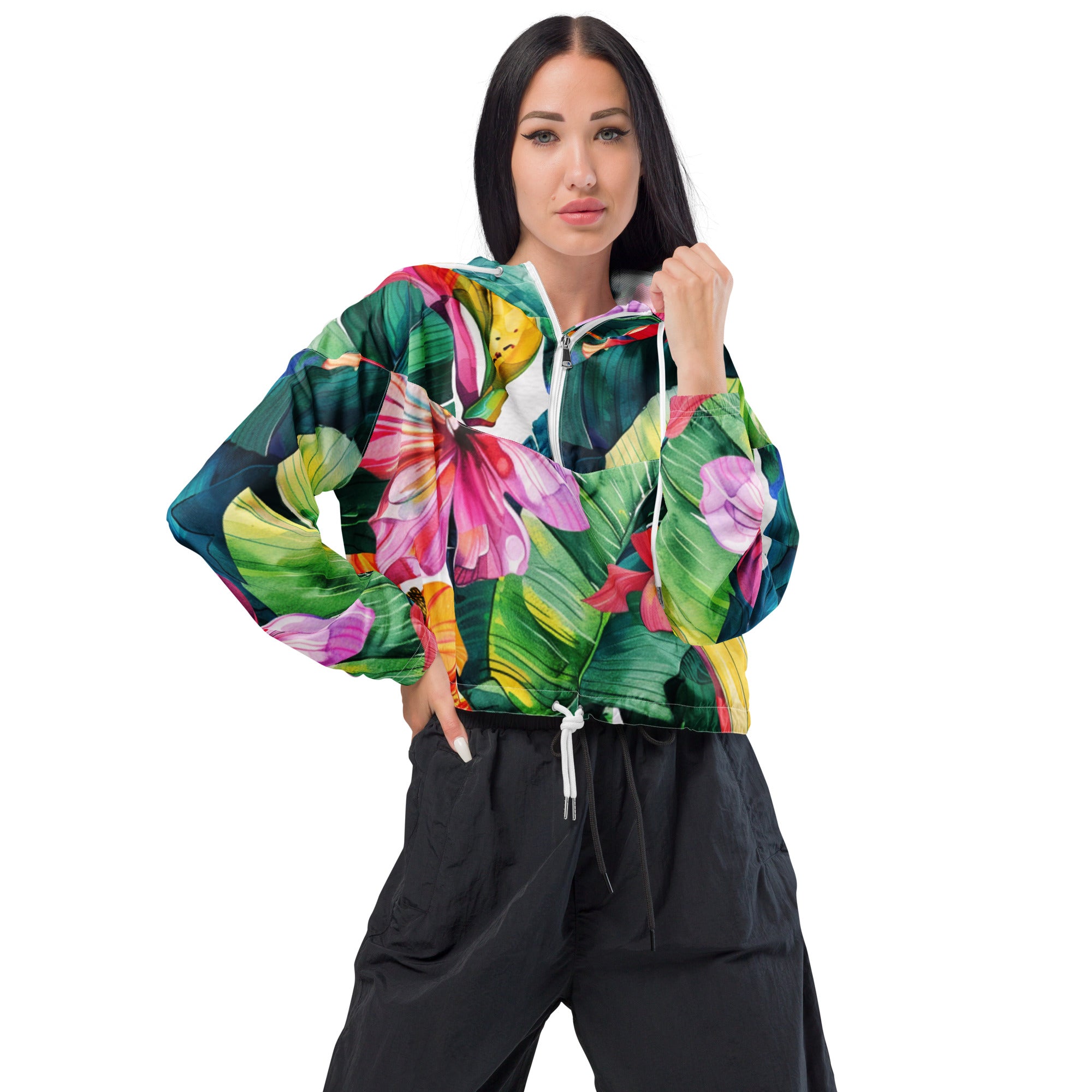 Women’s cropped windbreaker