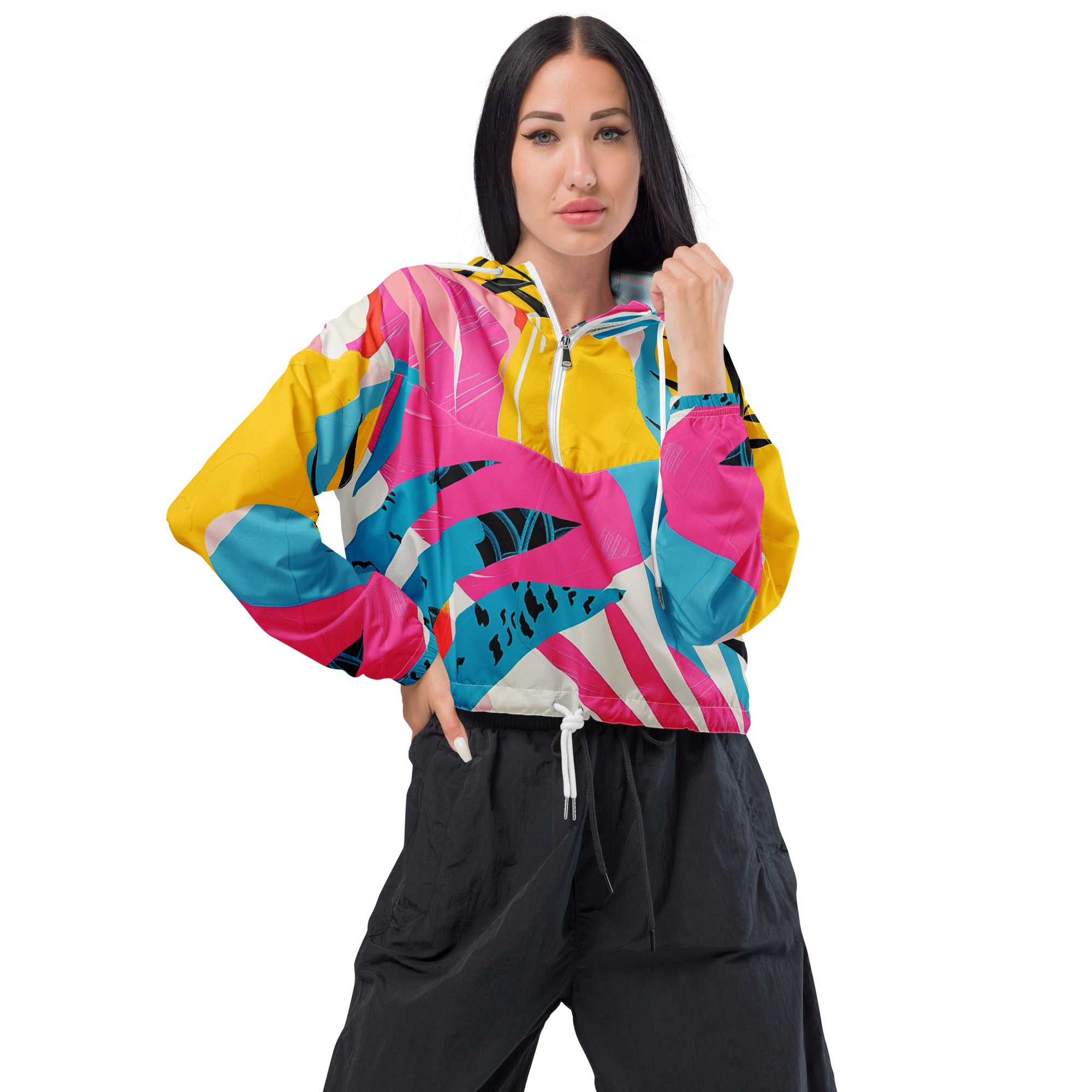 Women’s cropped windbreaker