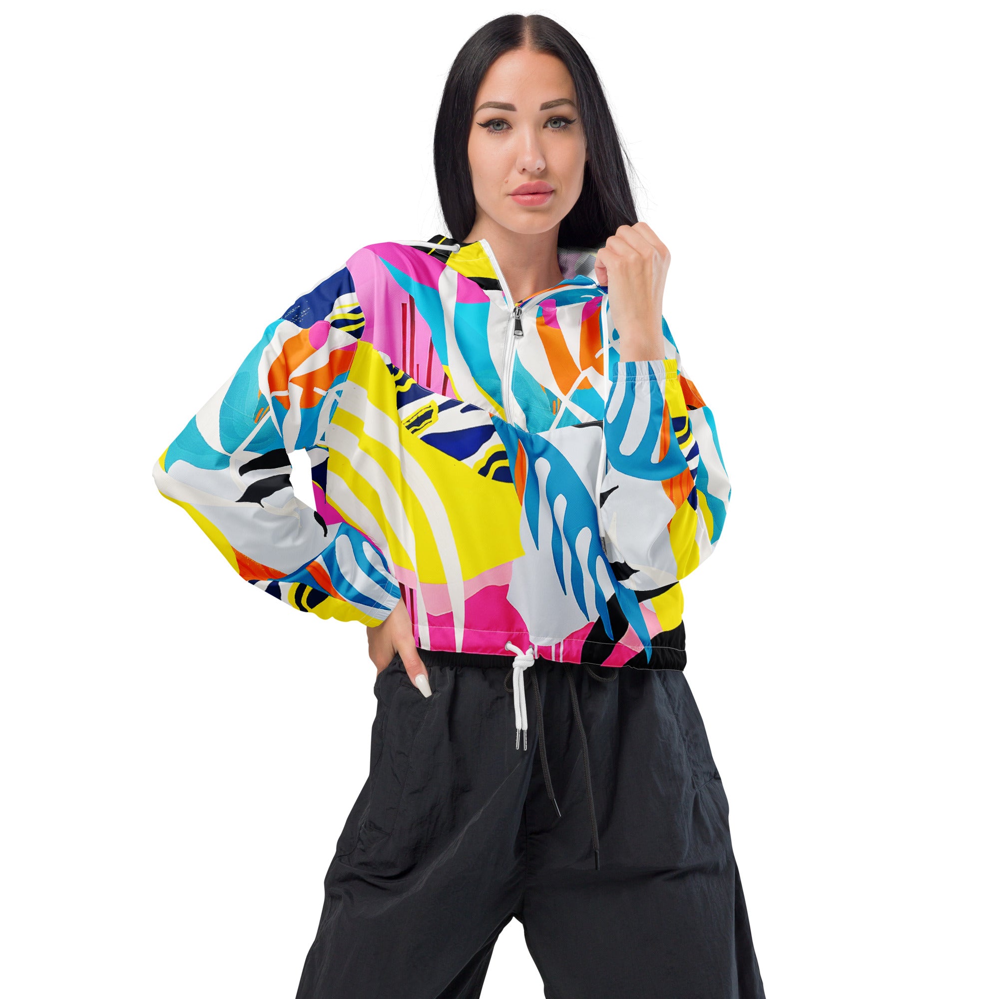 Women’s cropped windbreaker