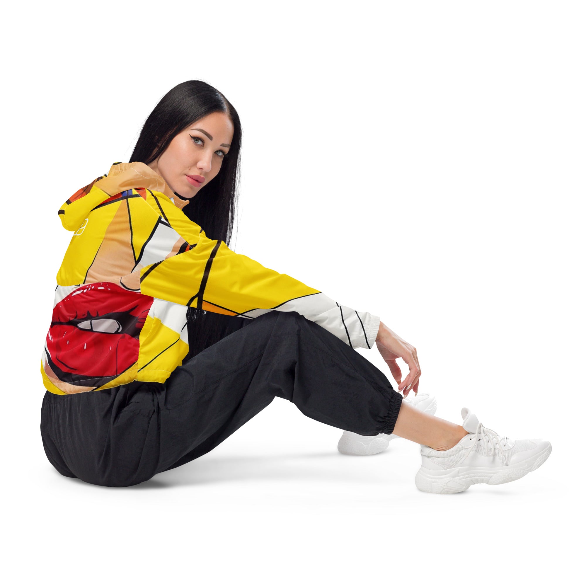 Women’s cropped windbreaker