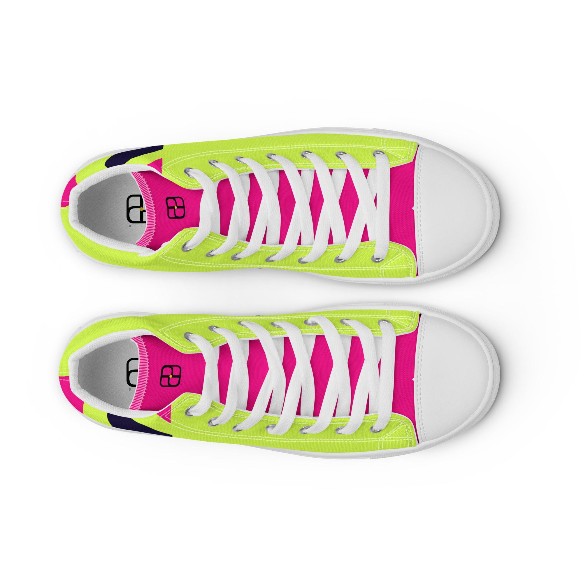 Men’s high top canvas shoes