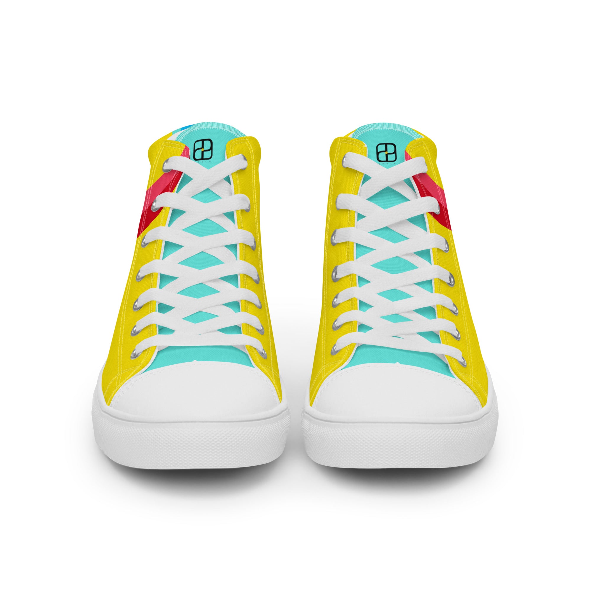 Men’s high top canvas shoes