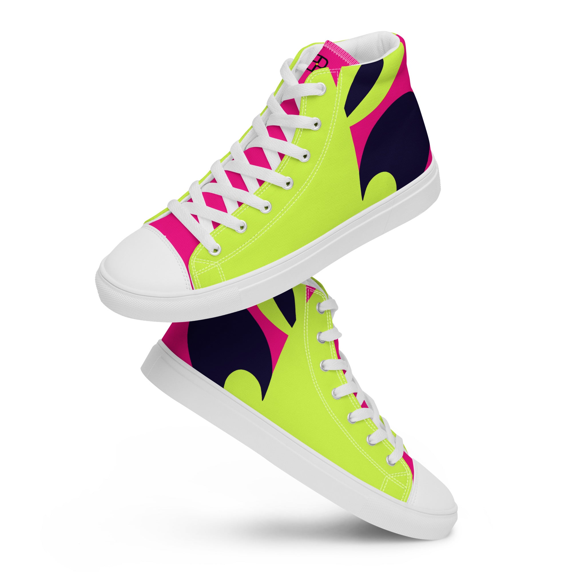 Men’s high top canvas shoes