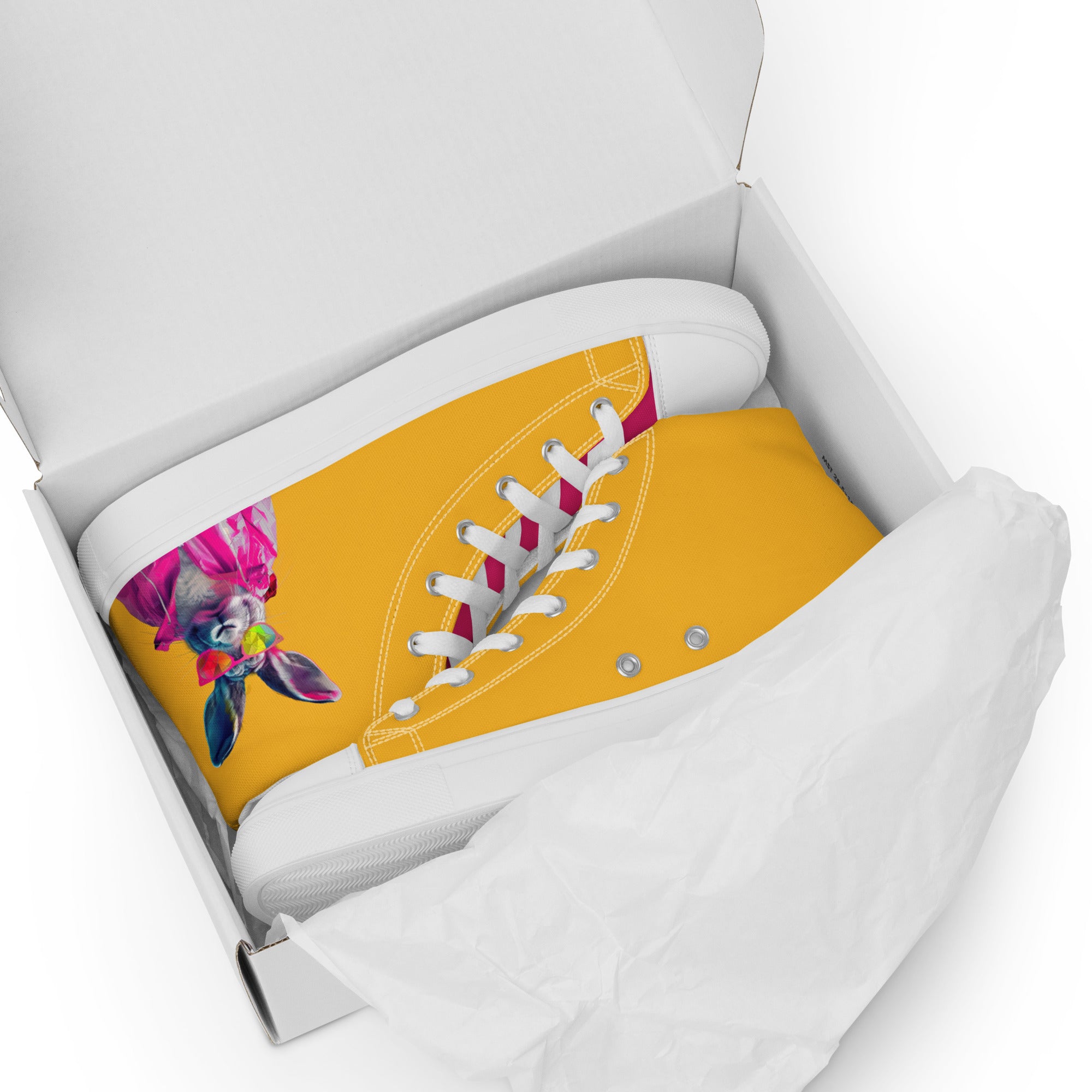 Men’s high top canvas shoes