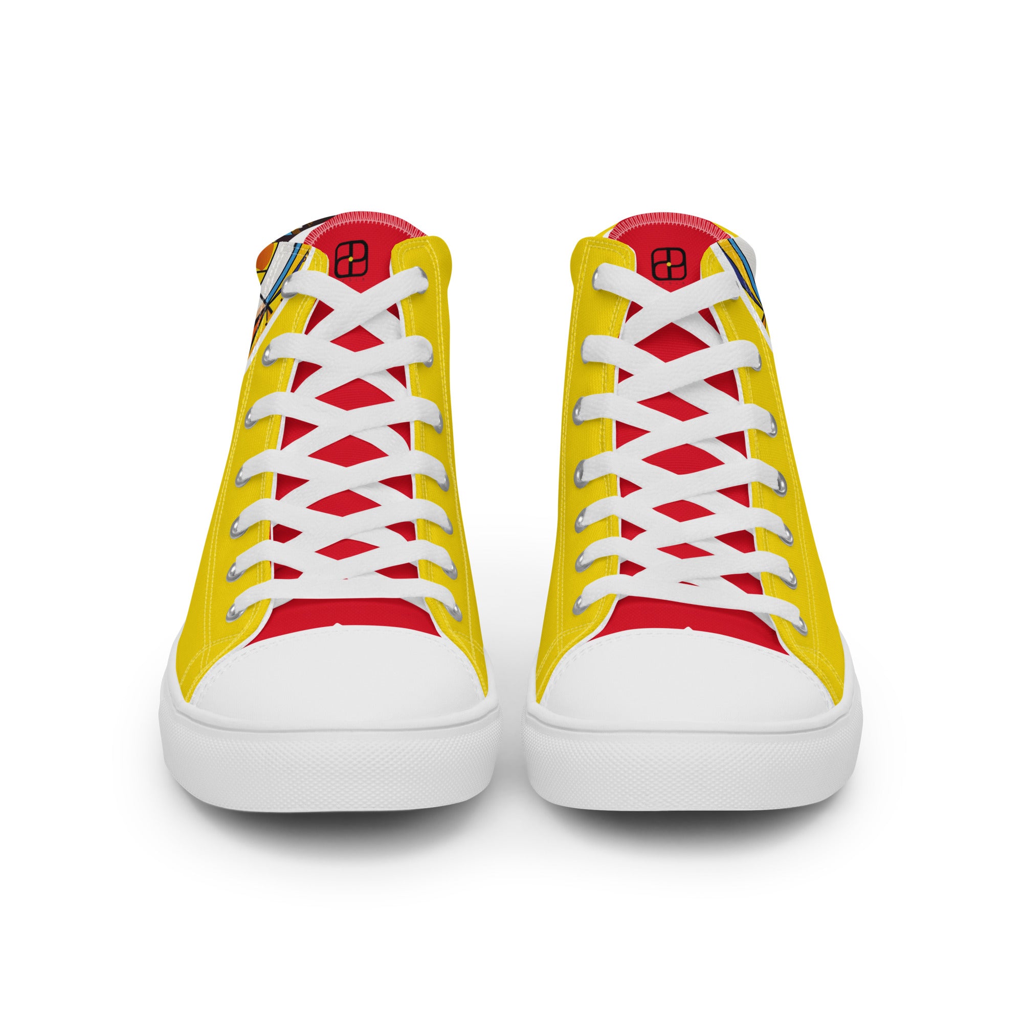 Men’s high top canvas shoes