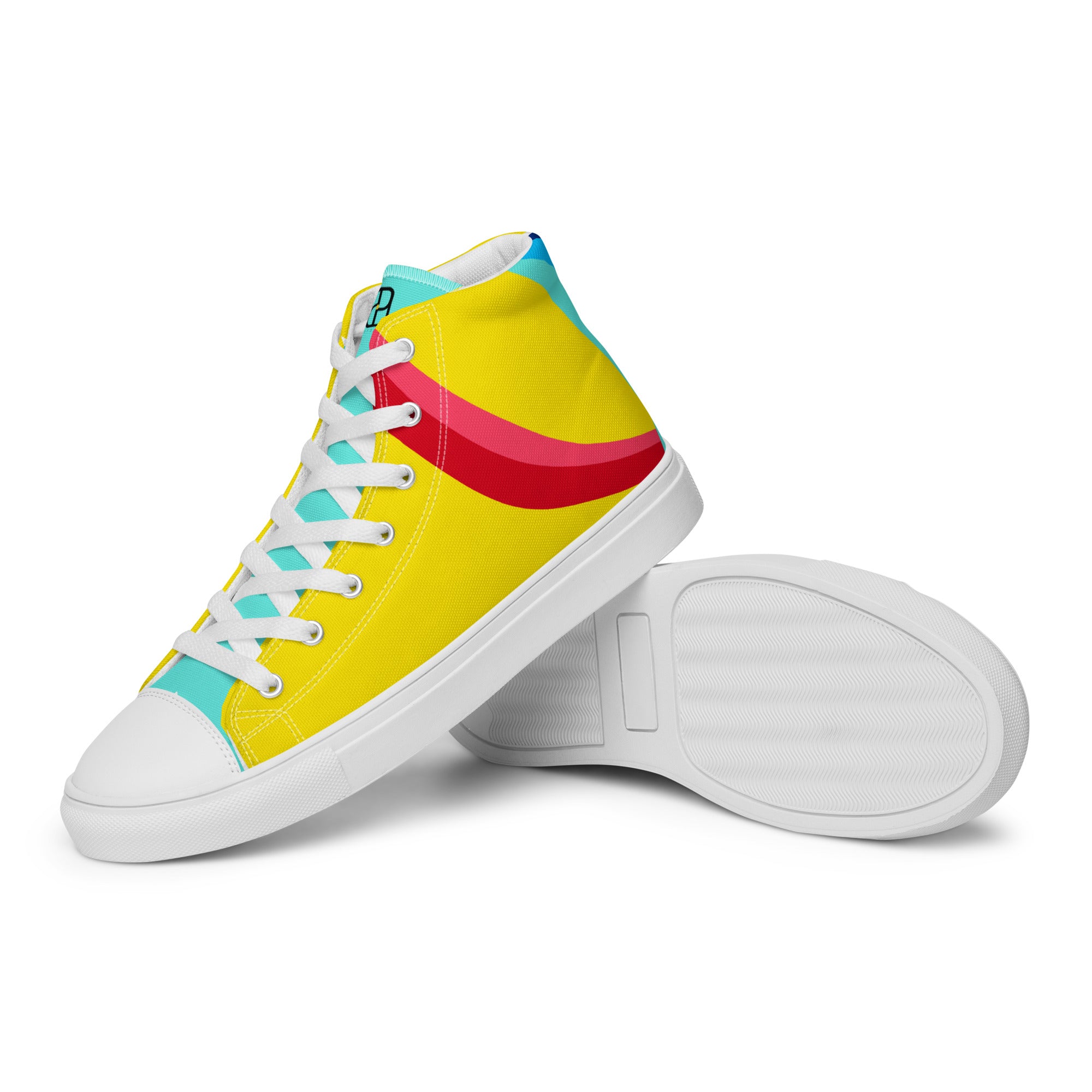 Men’s high top canvas shoes