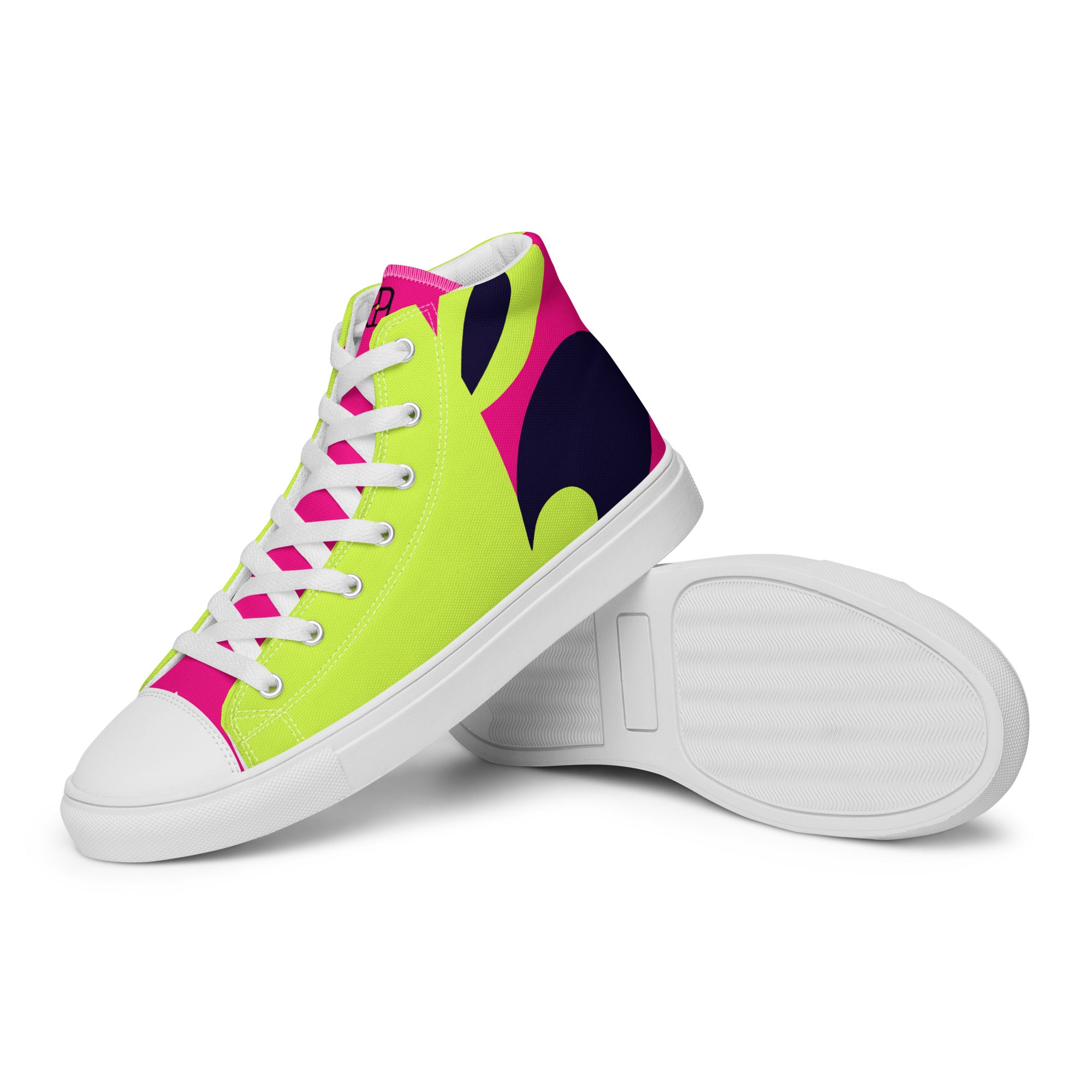 Men’s high top canvas shoes