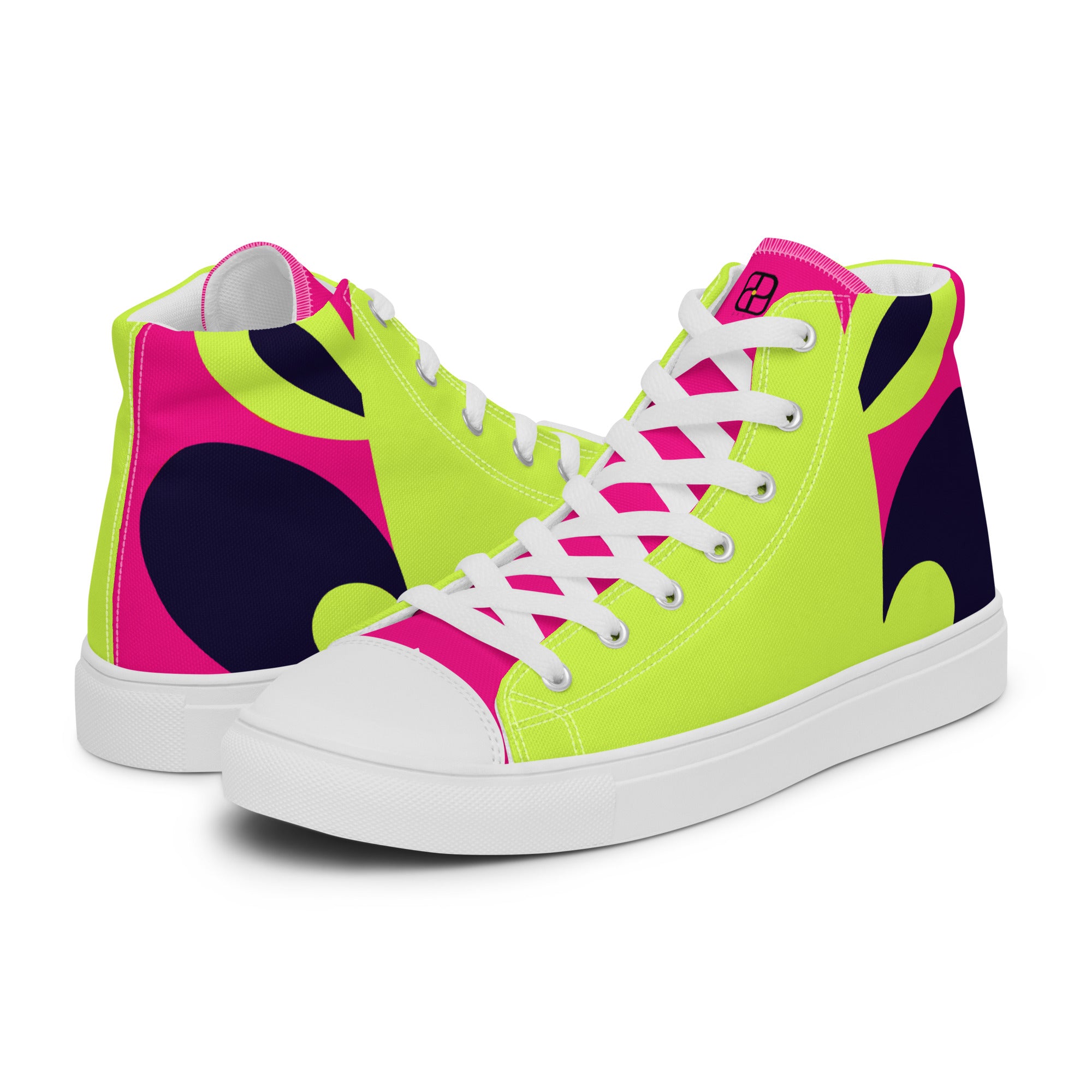 Men’s high top canvas shoes