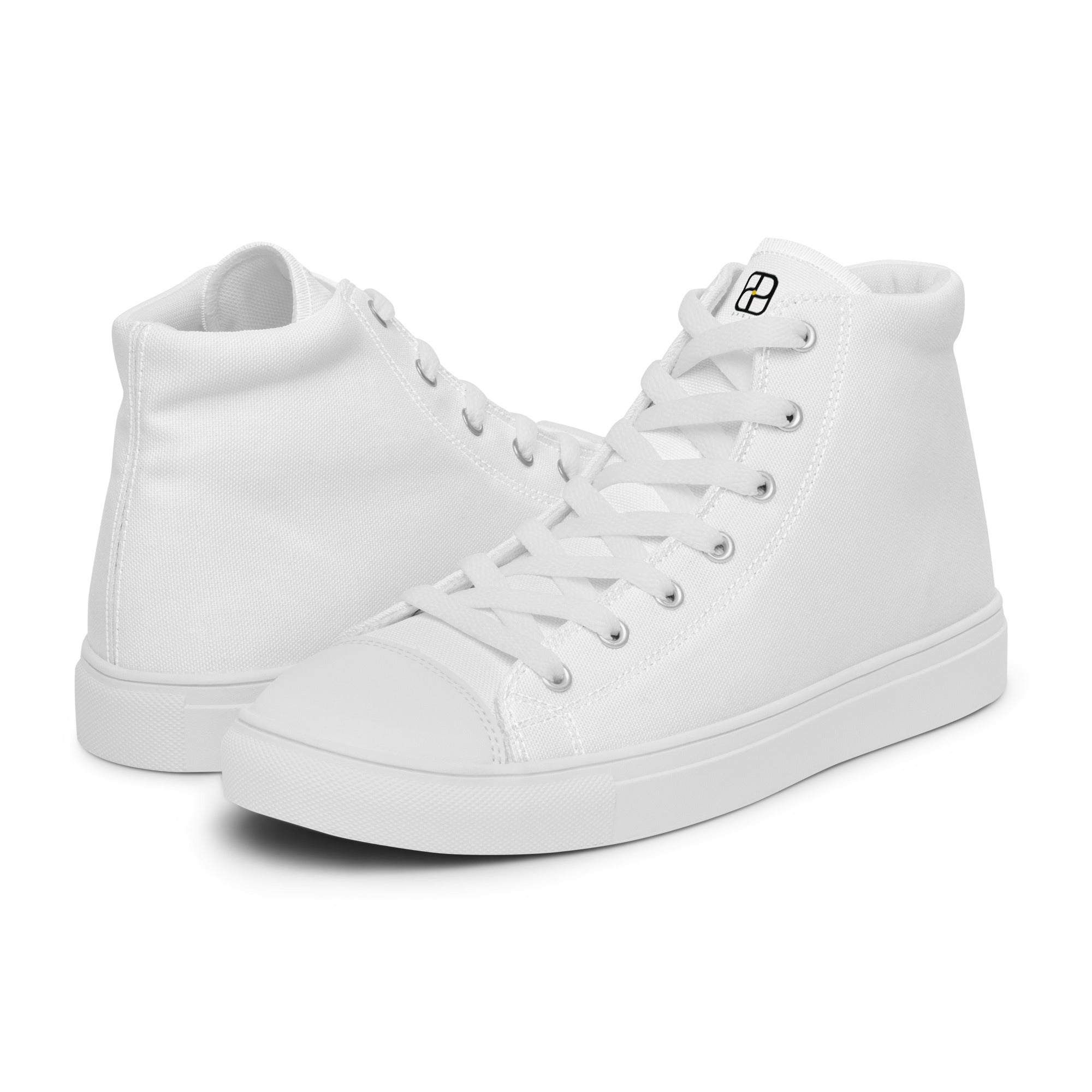 Men’s high top canvas shoes