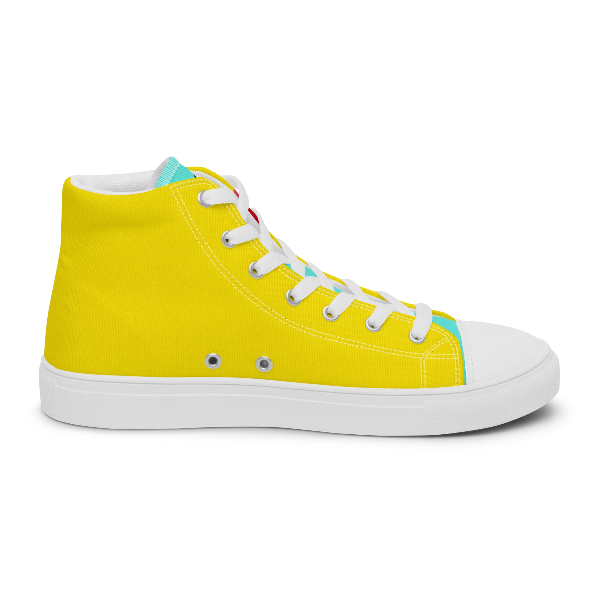Men’s high top canvas shoes