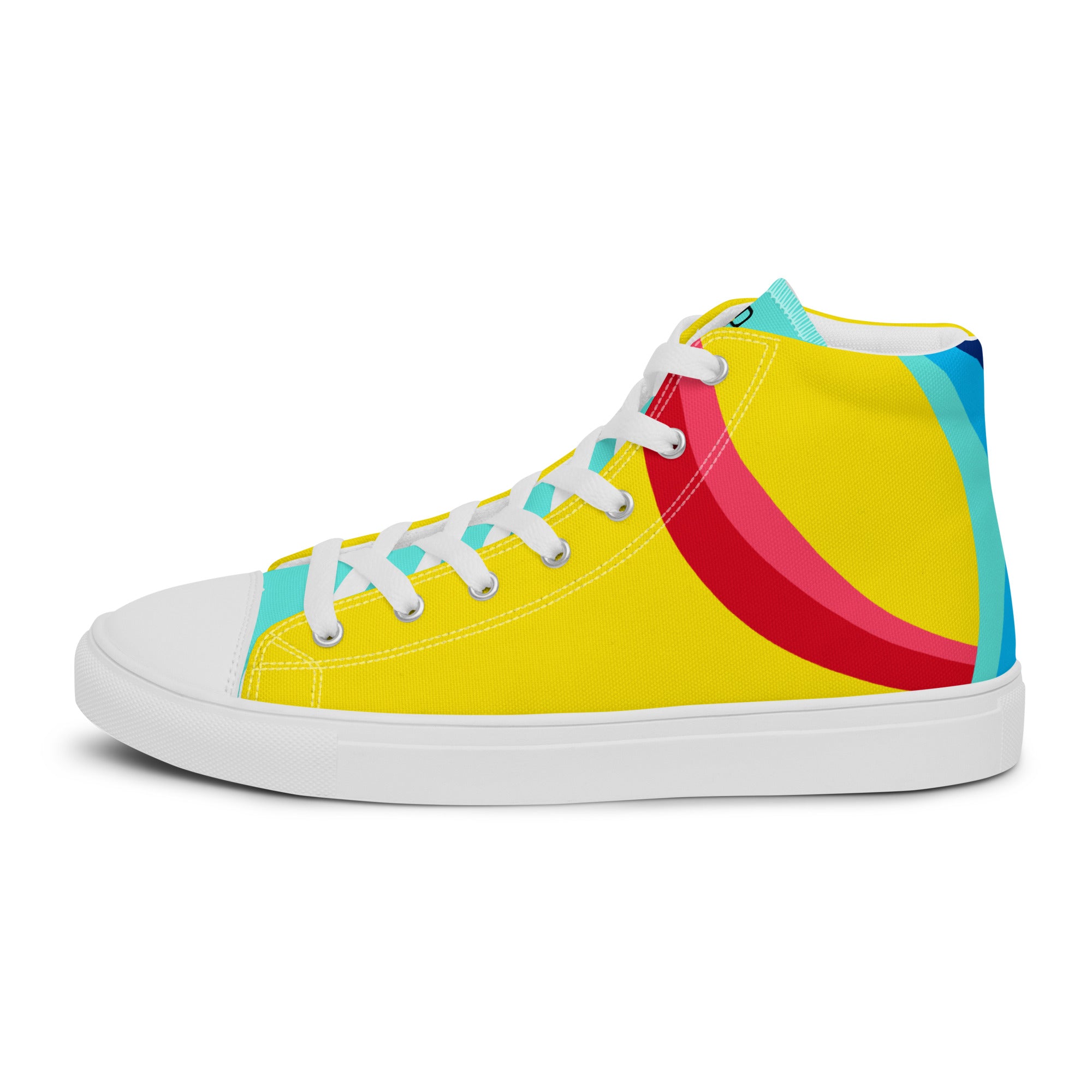 Men’s high top canvas shoes