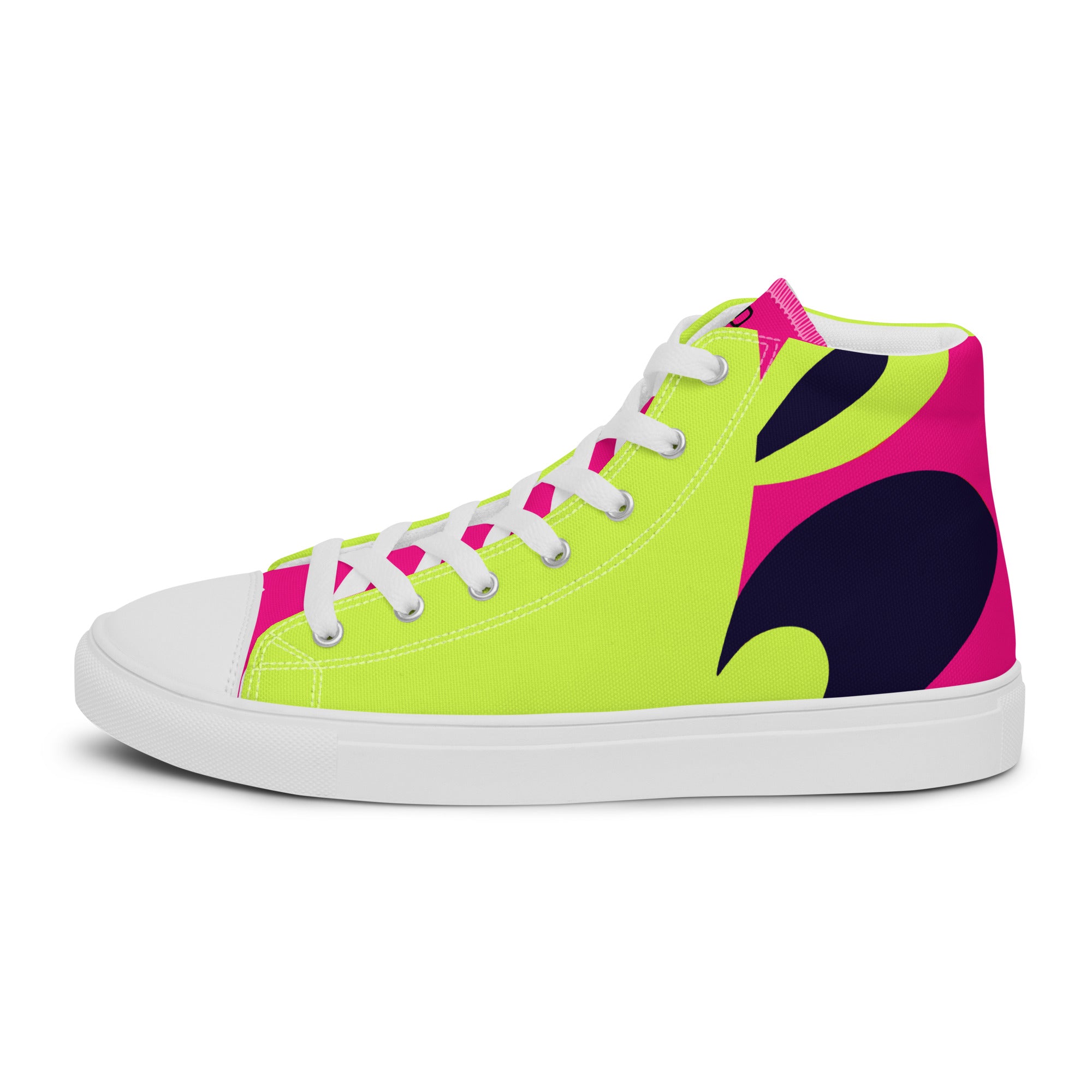 Men’s high top canvas shoes