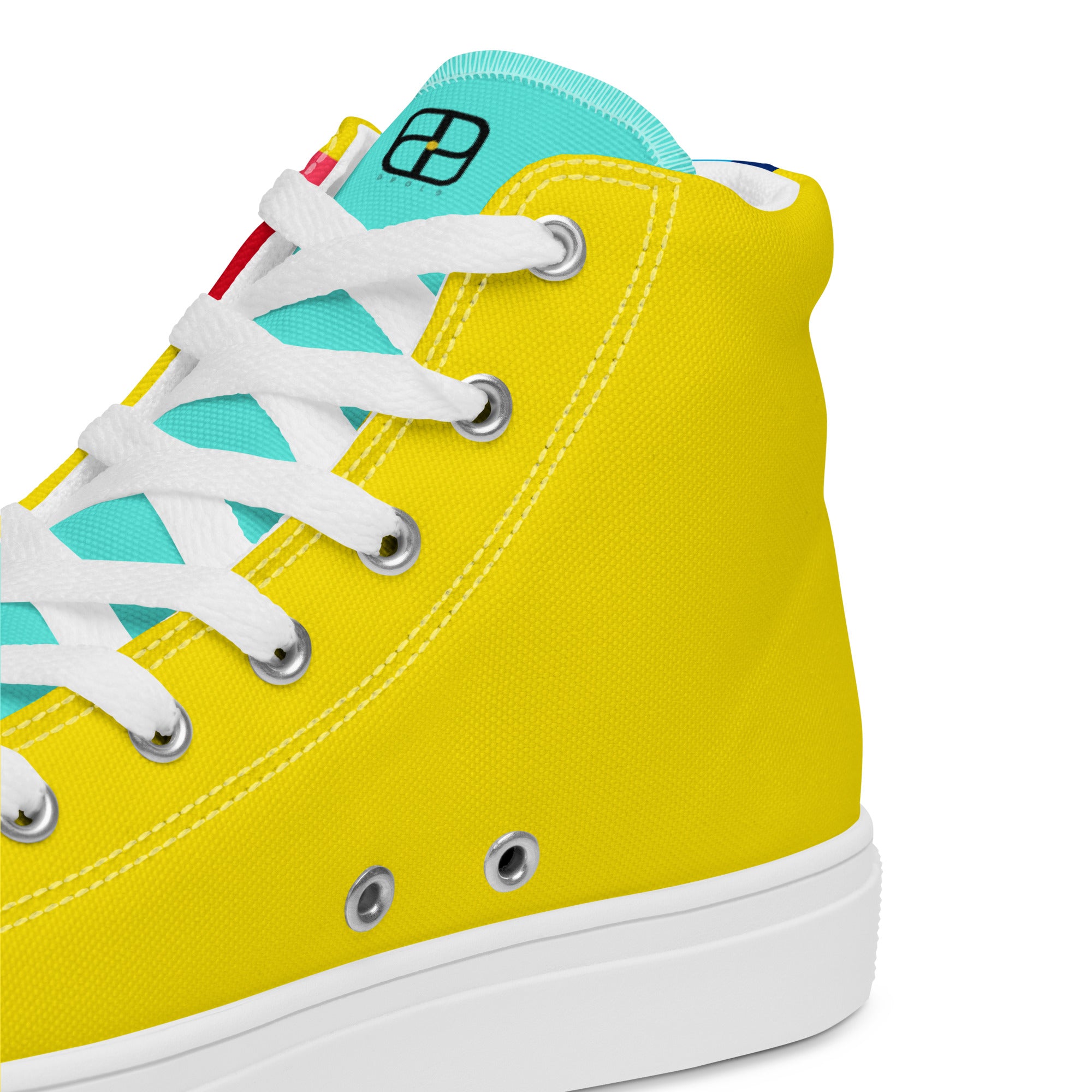 Men’s high top canvas shoes
