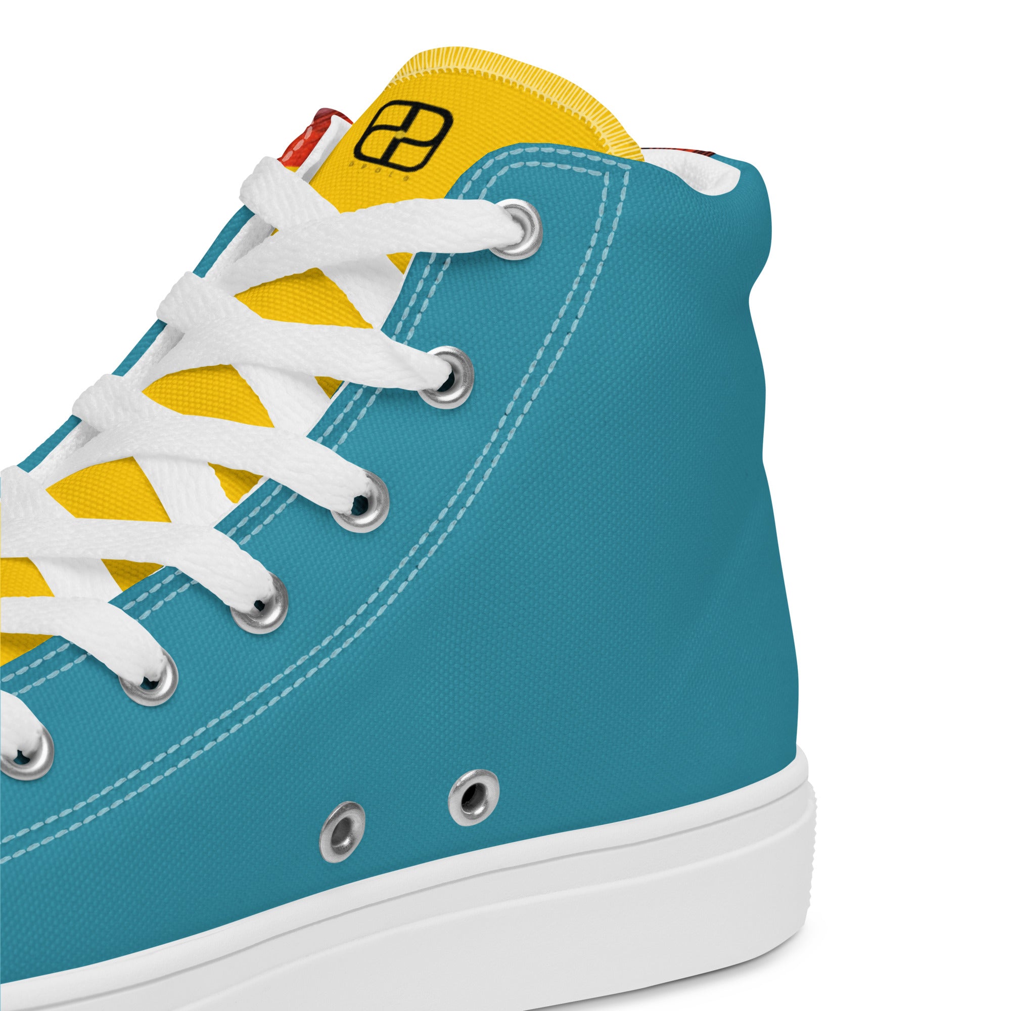 Men’s high top canvas shoes