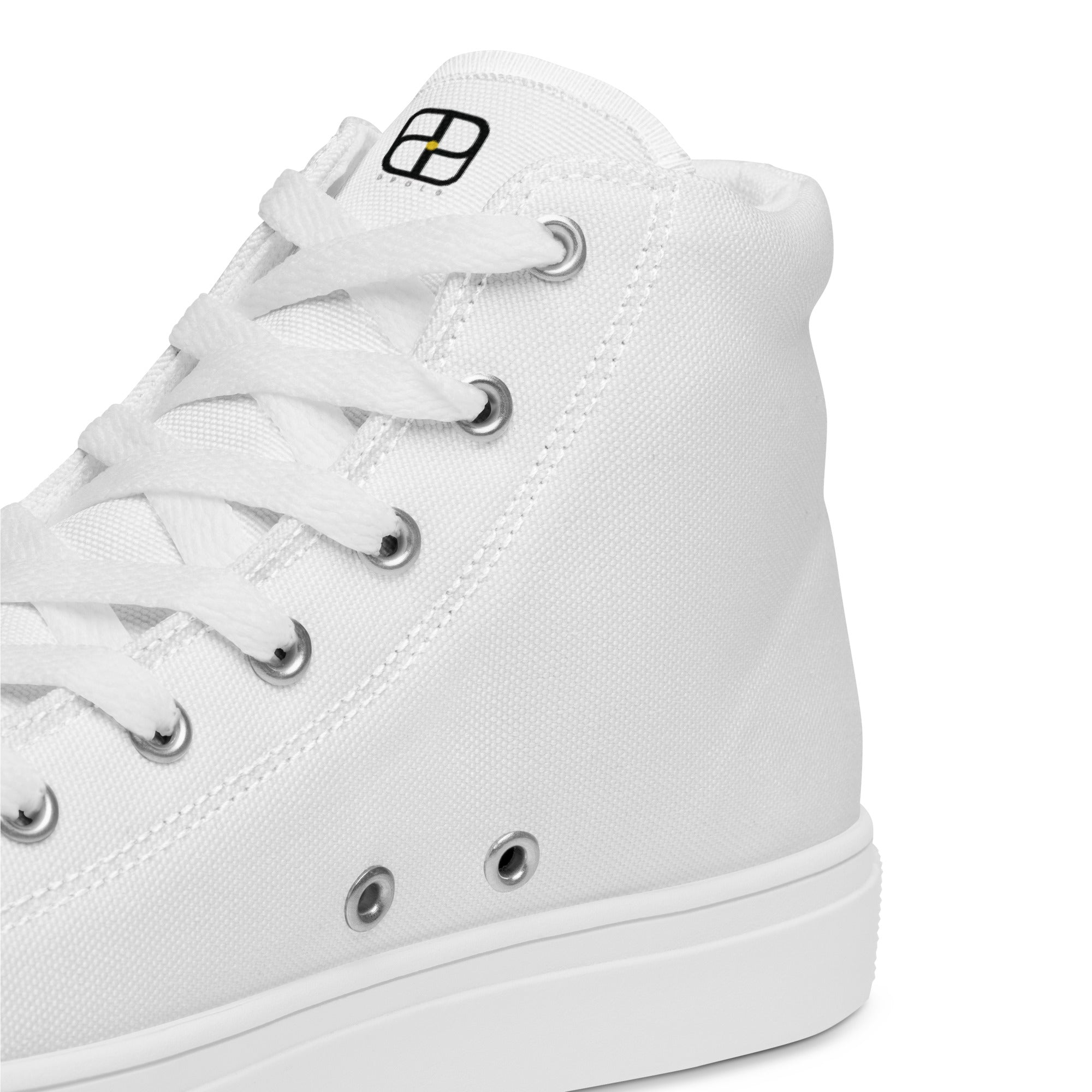 Men’s high top canvas shoes
