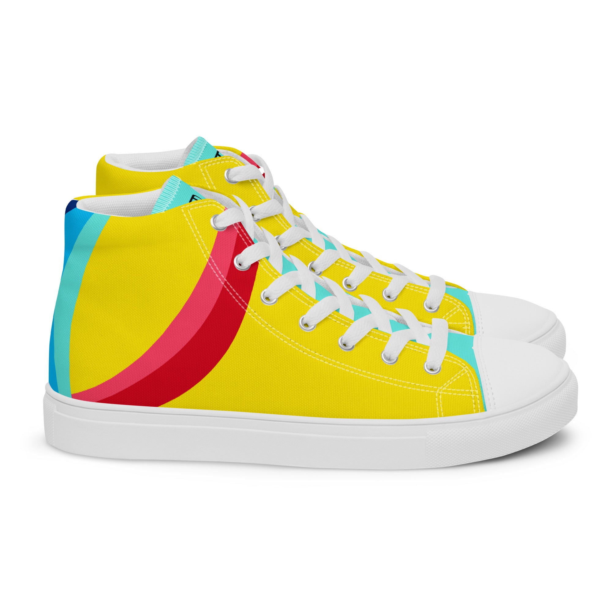Men’s high top canvas shoes