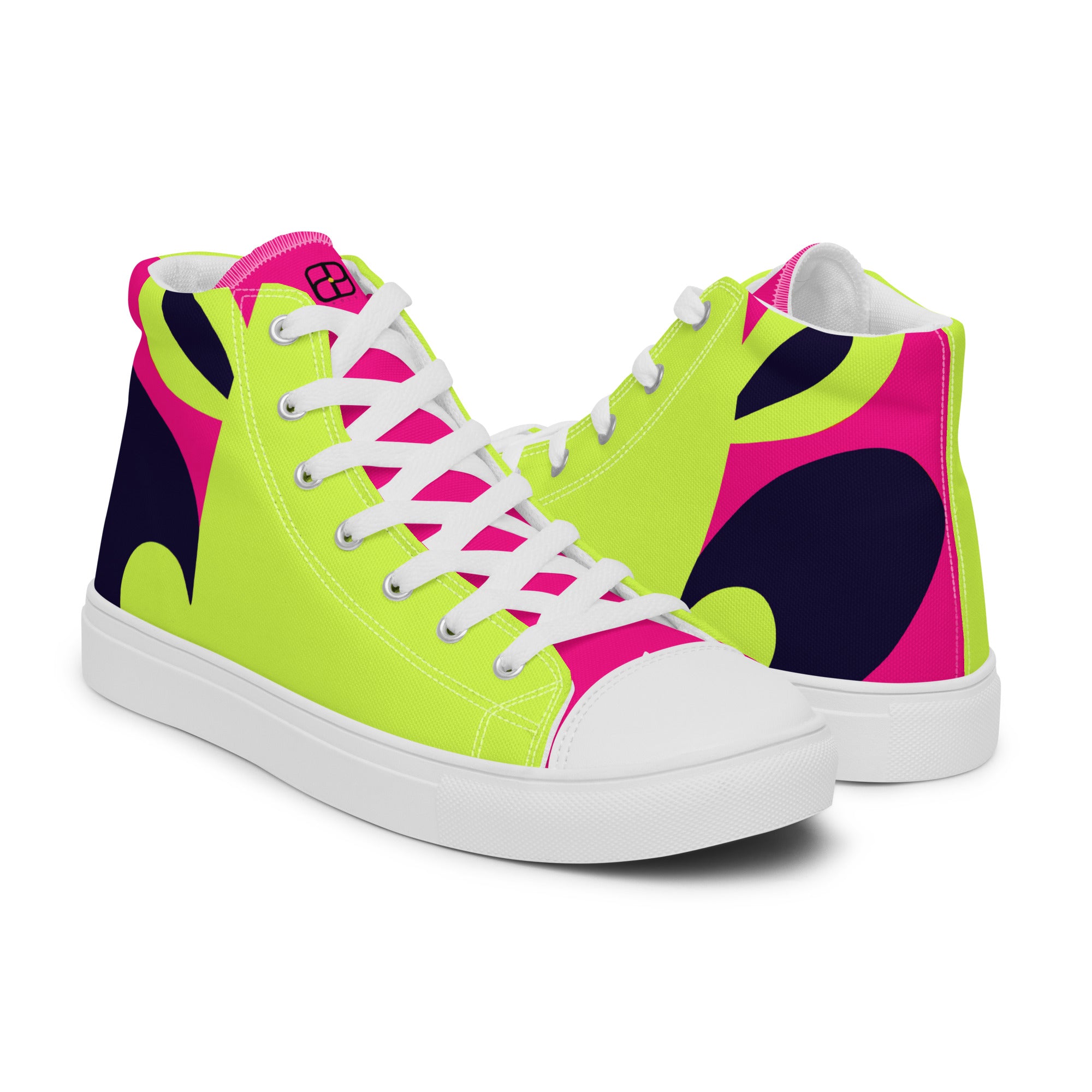 Men’s high top canvas shoes