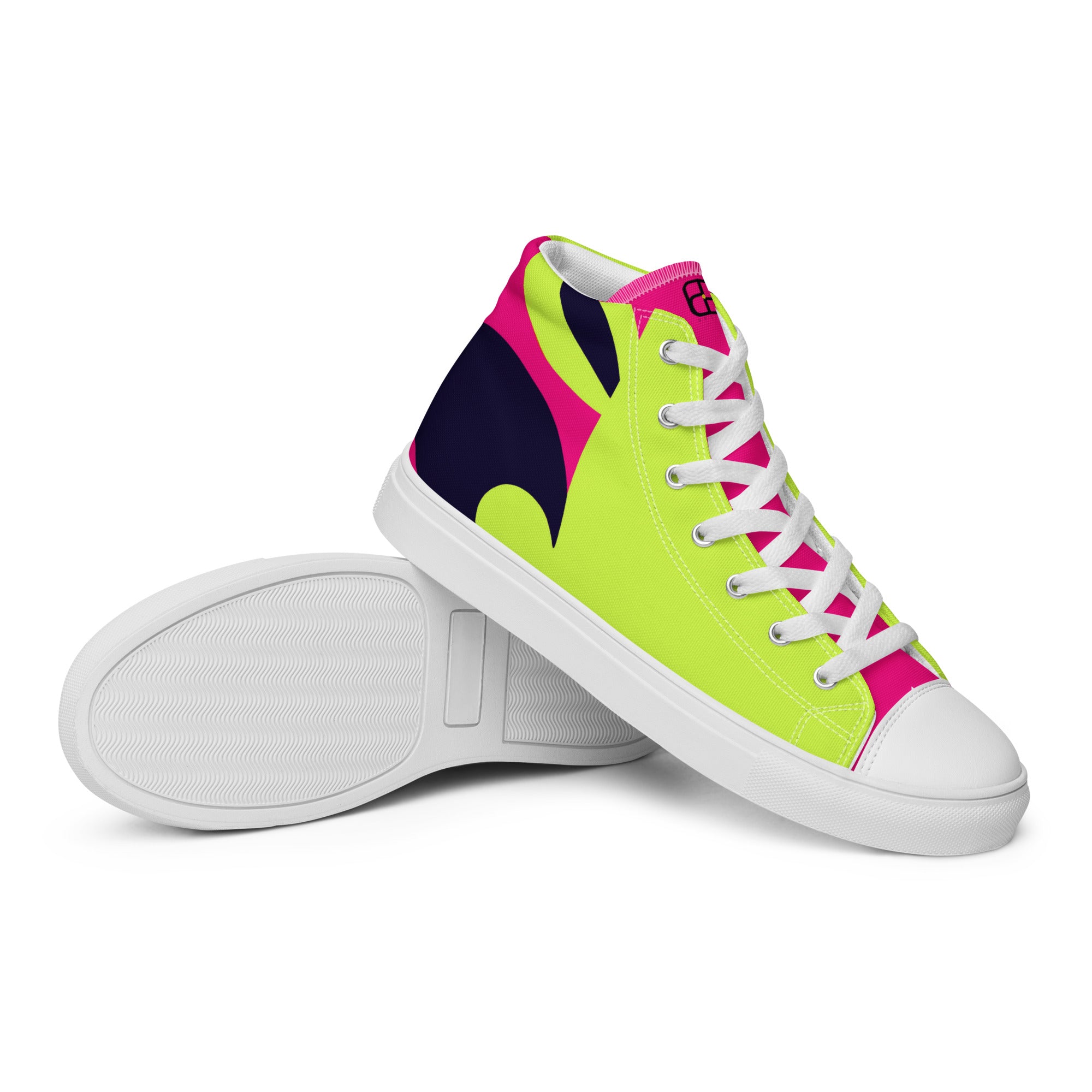 Men’s high top canvas shoes