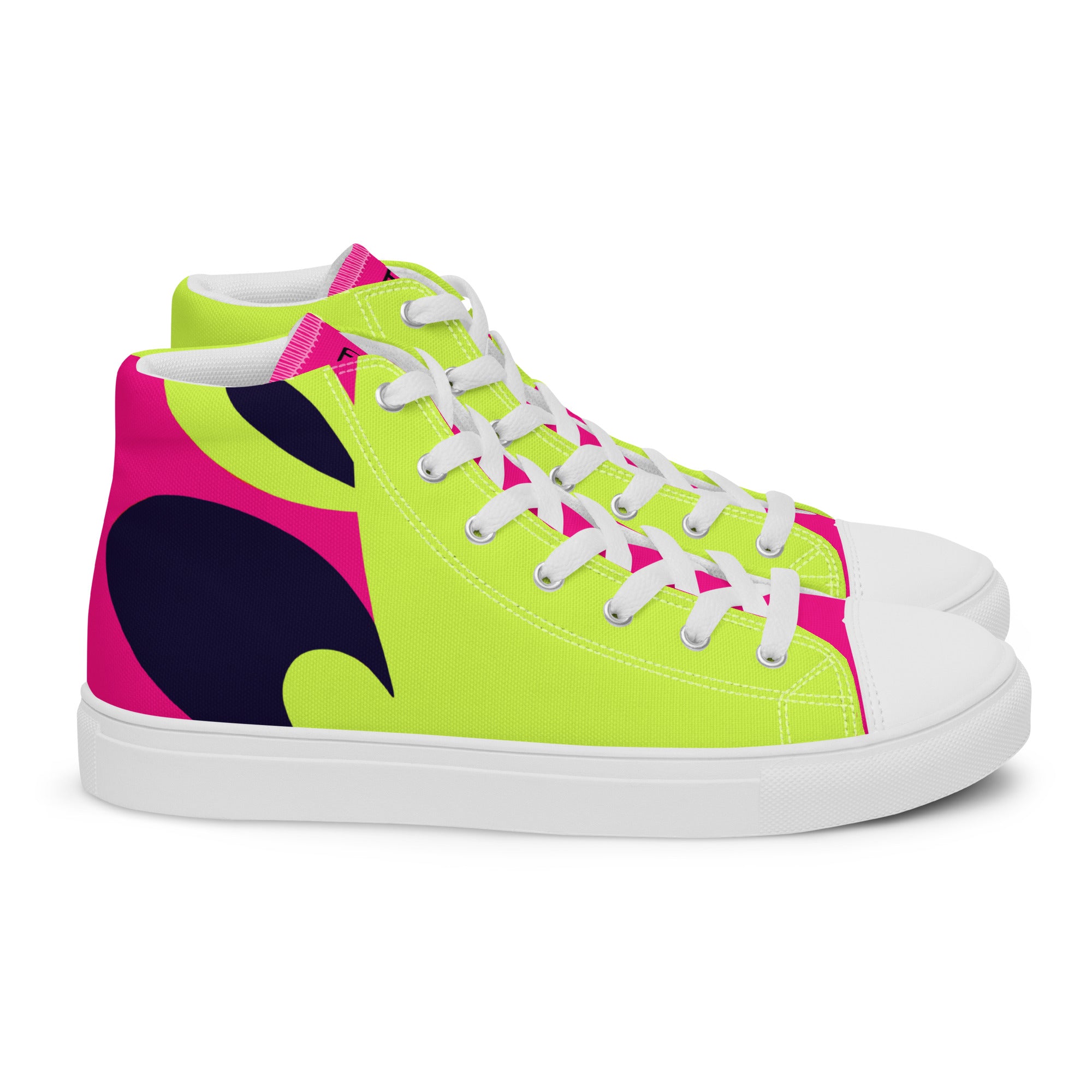 Men’s high top canvas shoes