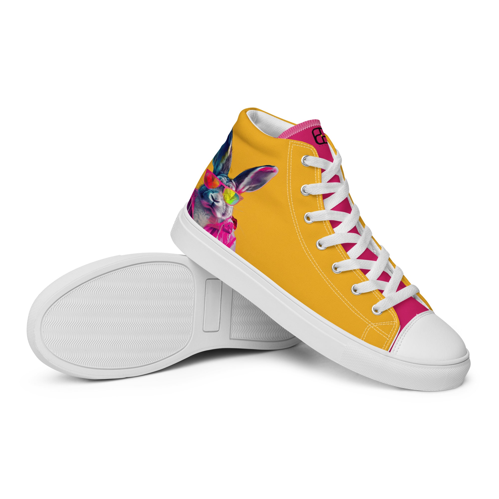 Men’s high top canvas shoes